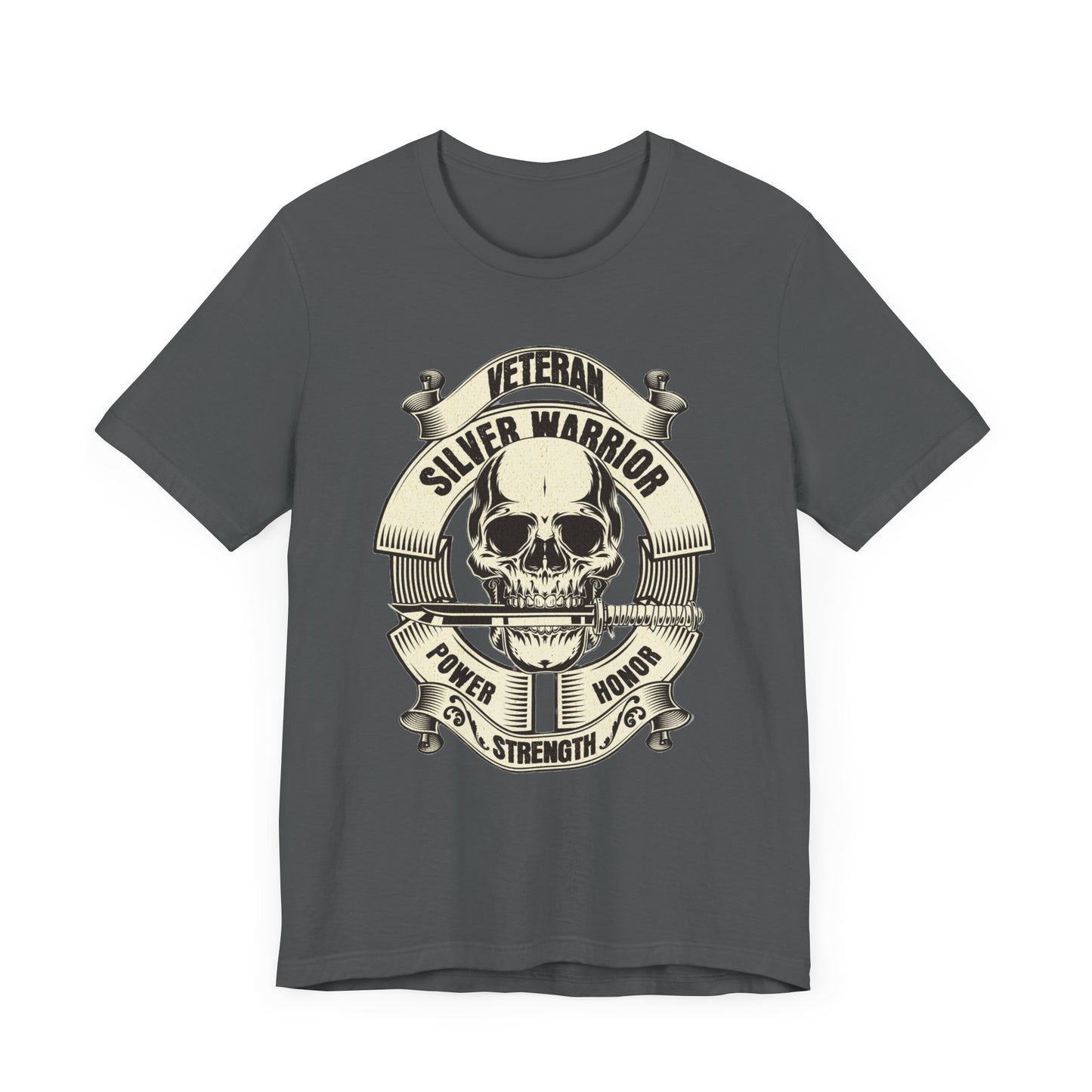 Silver Warrior Veteran Short Sleeve Tee