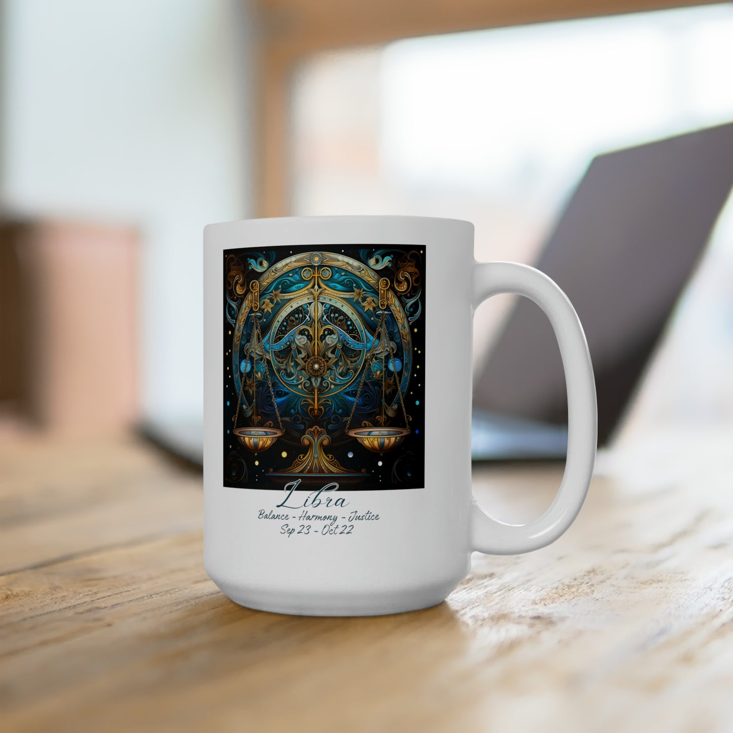 Libra Zodiac 4 Ceramic Mug 15oz