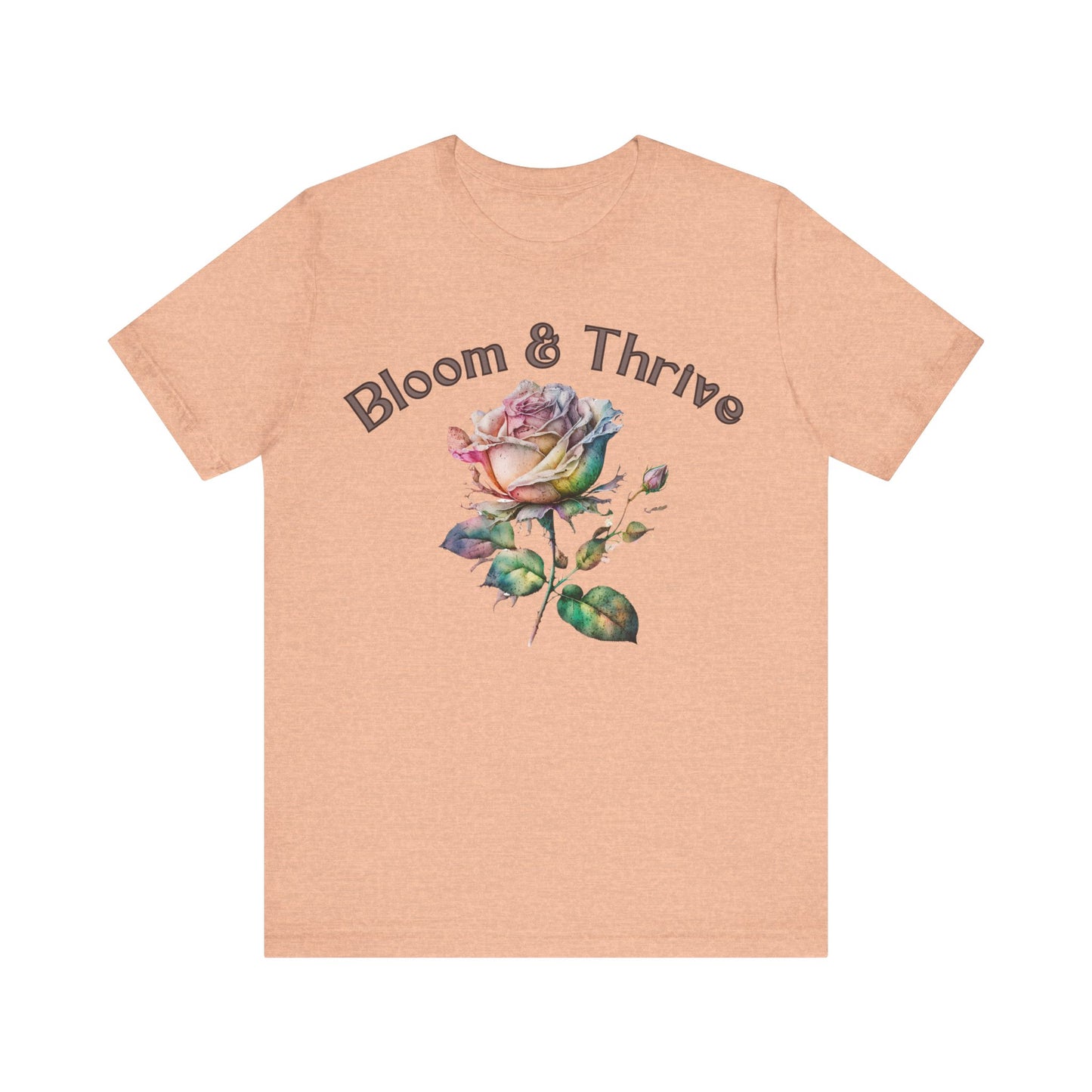 Bloom & Thrive Bella Canvas Unisex Jersey Short Sleeve Tee