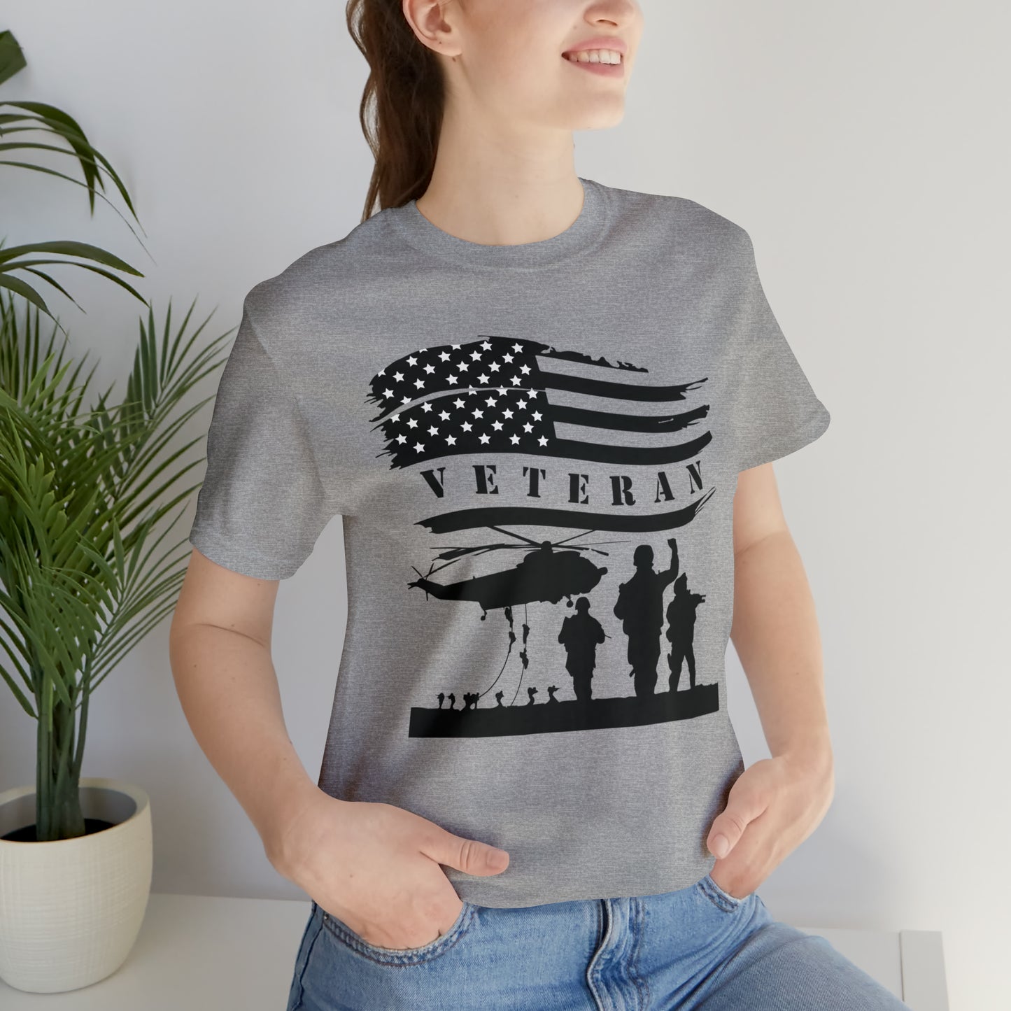 Veteran Helicopter Tee Shirt