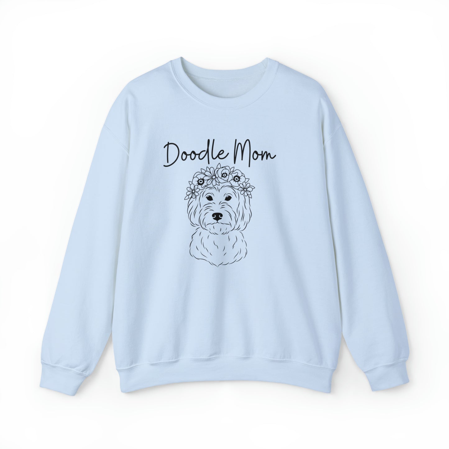 Doodle mom Unisex Heavy Blend™ Crewneck Sweatshirt