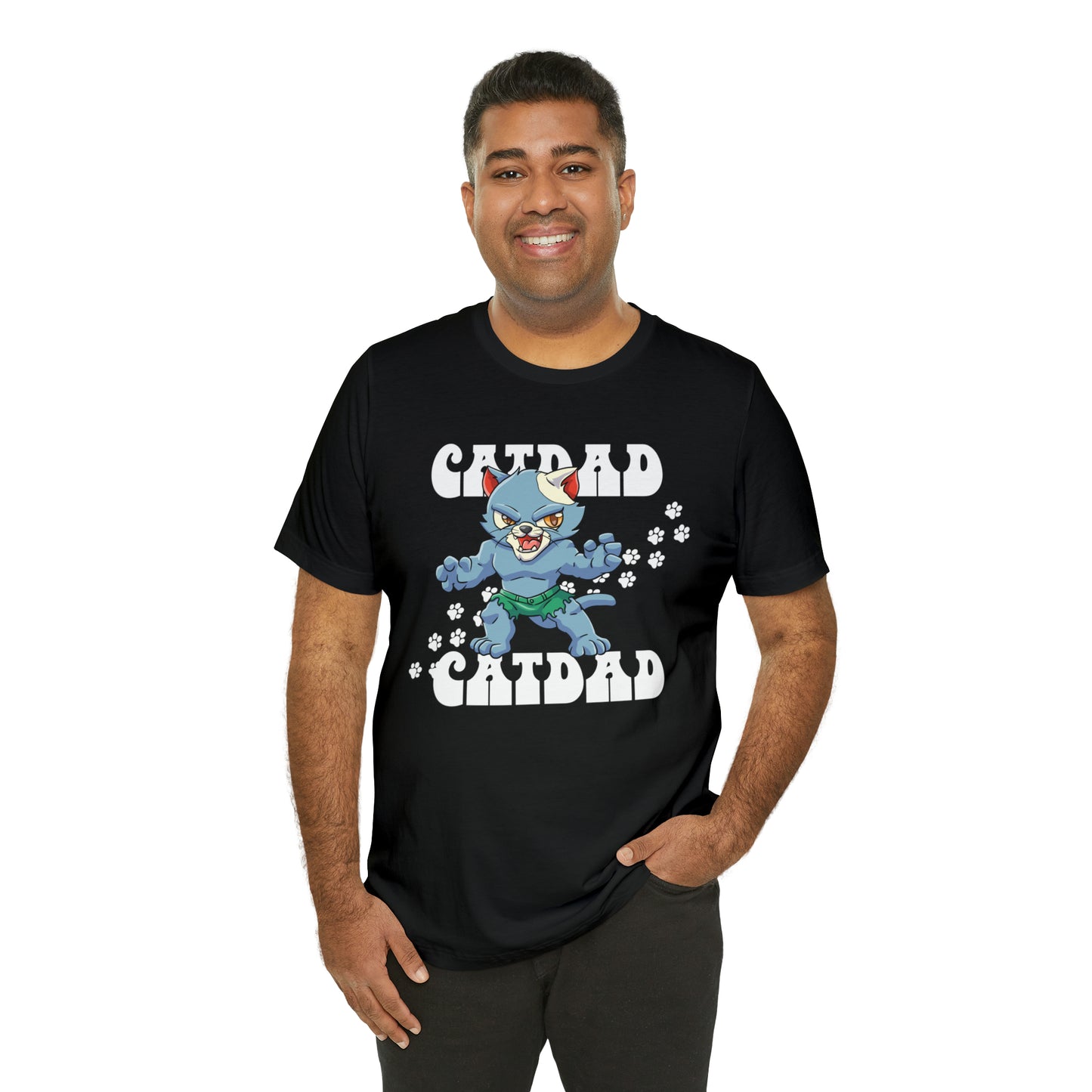 CAT Dad Unisex Jersey Short Sleeve Tee