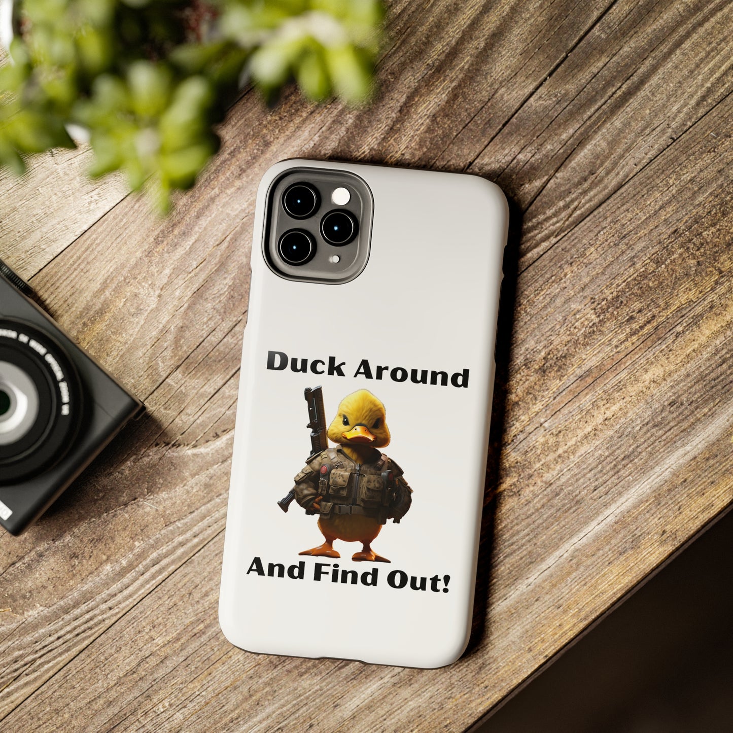 Duck Around Tough iPhone Cases