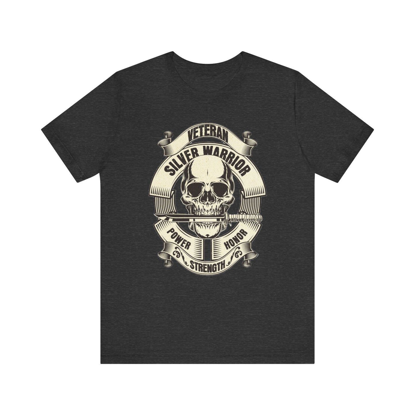 Silver Warrior Veteran Short Sleeve Tee