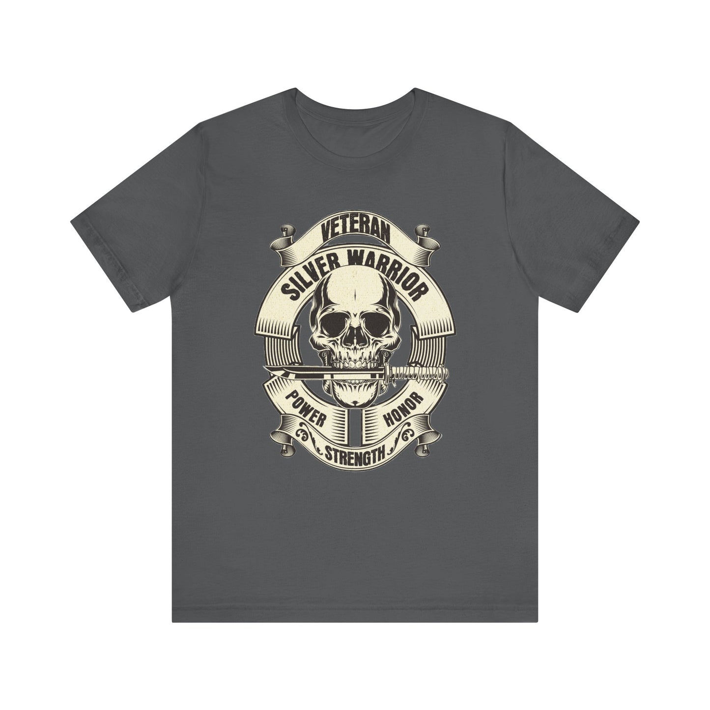 Silver Warrior Veteran Short Sleeve Tee