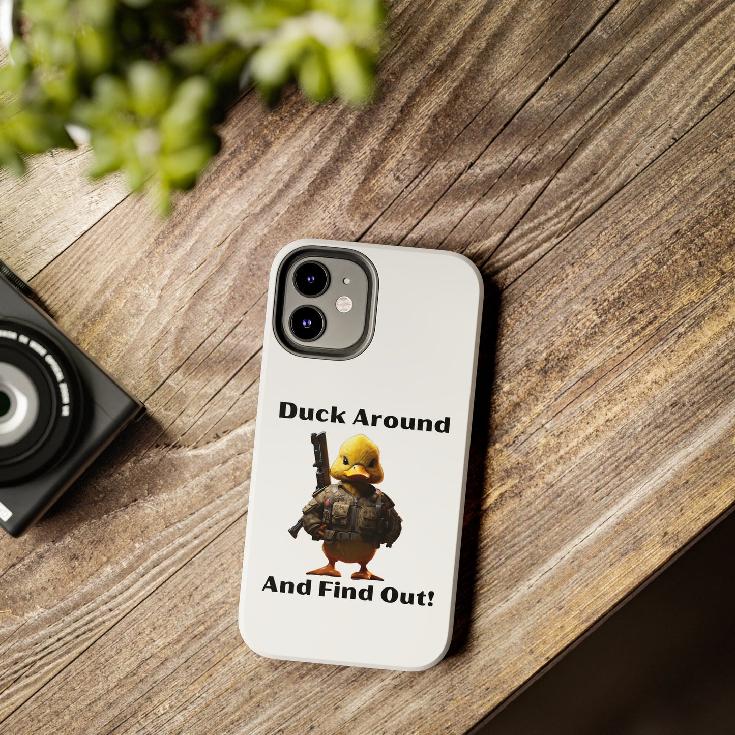 Duck Around Tough iPhone Cases