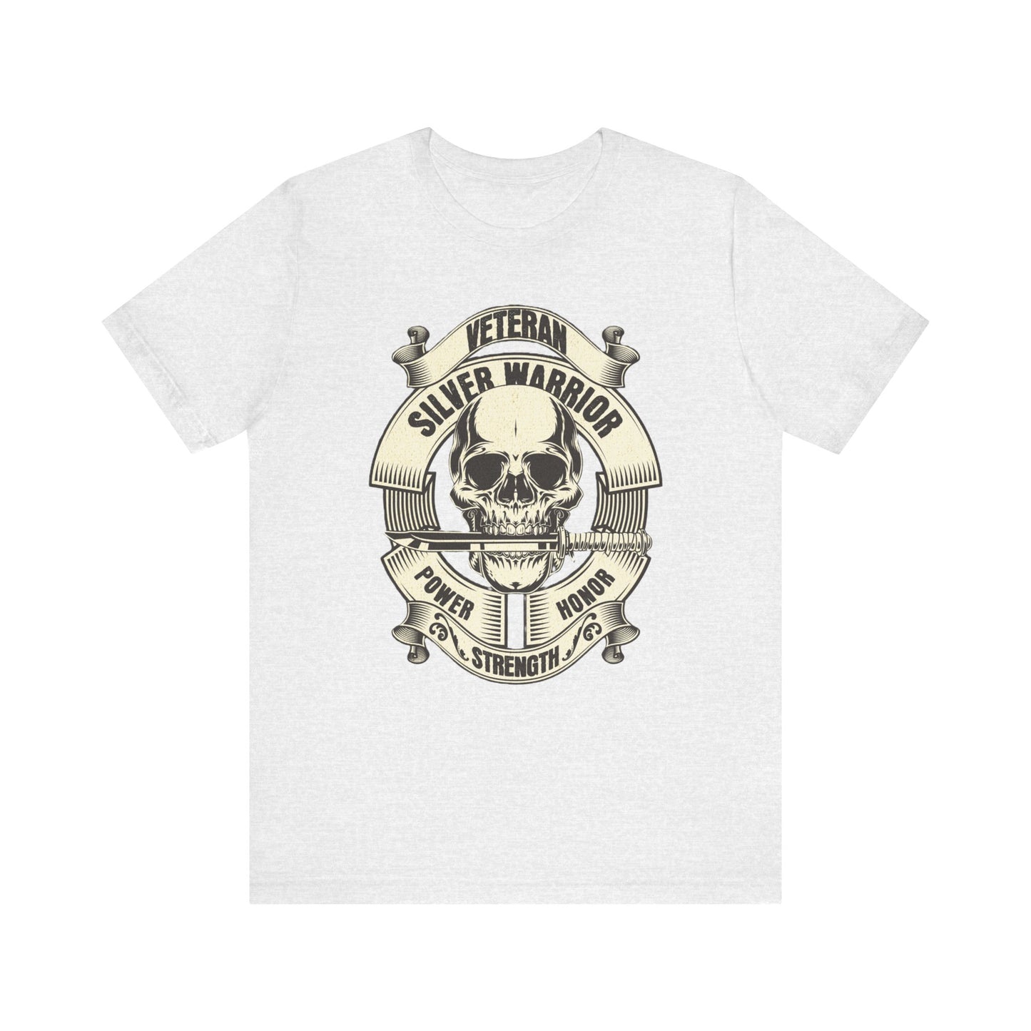 Silver Warrior Veteran Short Sleeve Tee