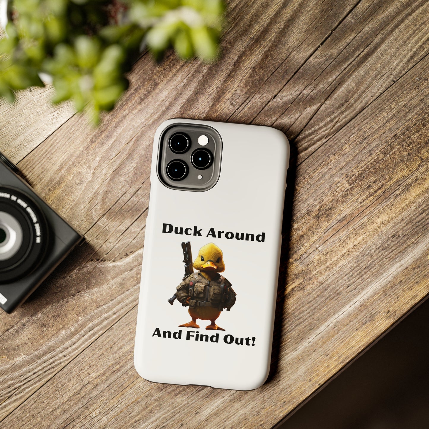 Duck Around Tough iPhone Cases