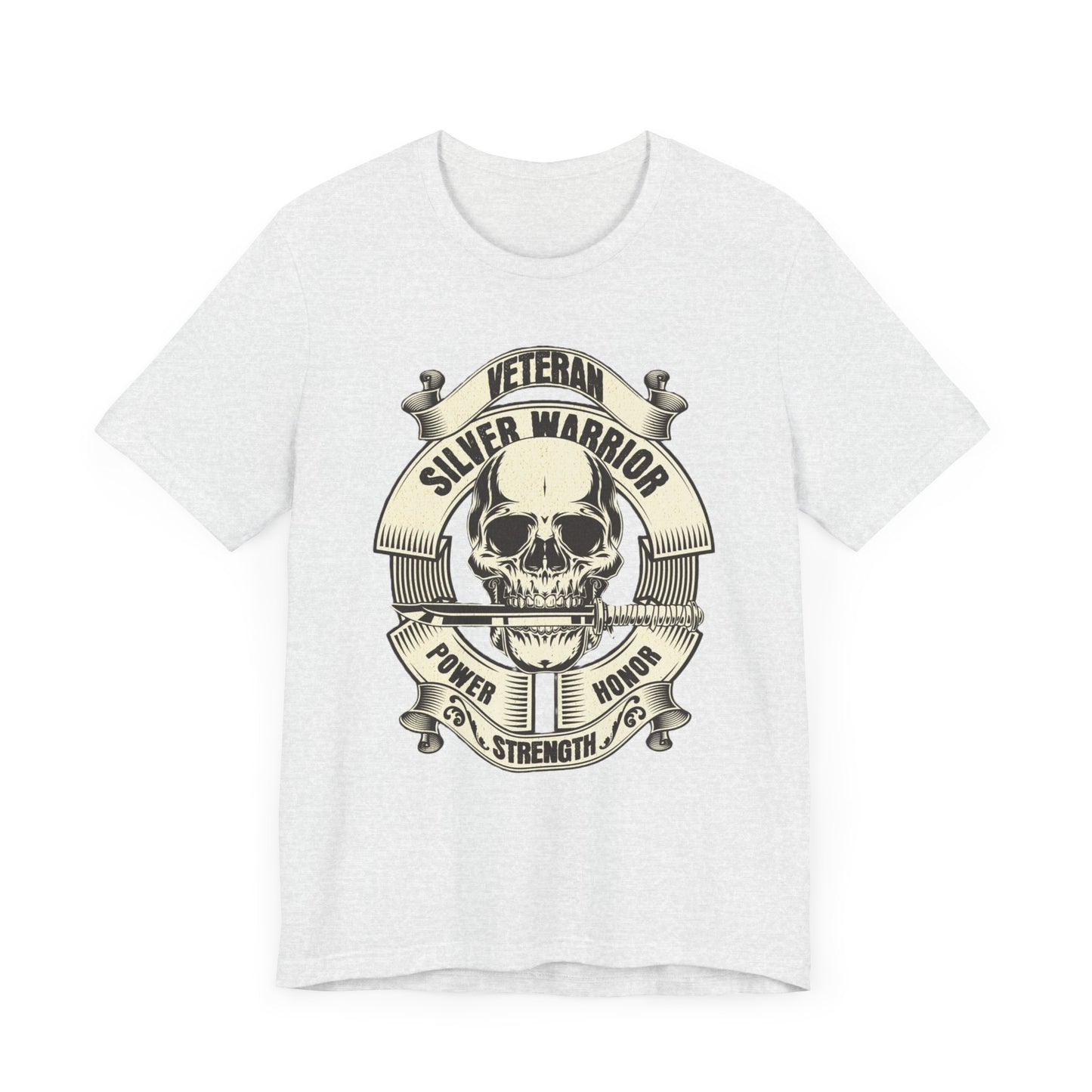 Silver Warrior Veteran Short Sleeve Tee