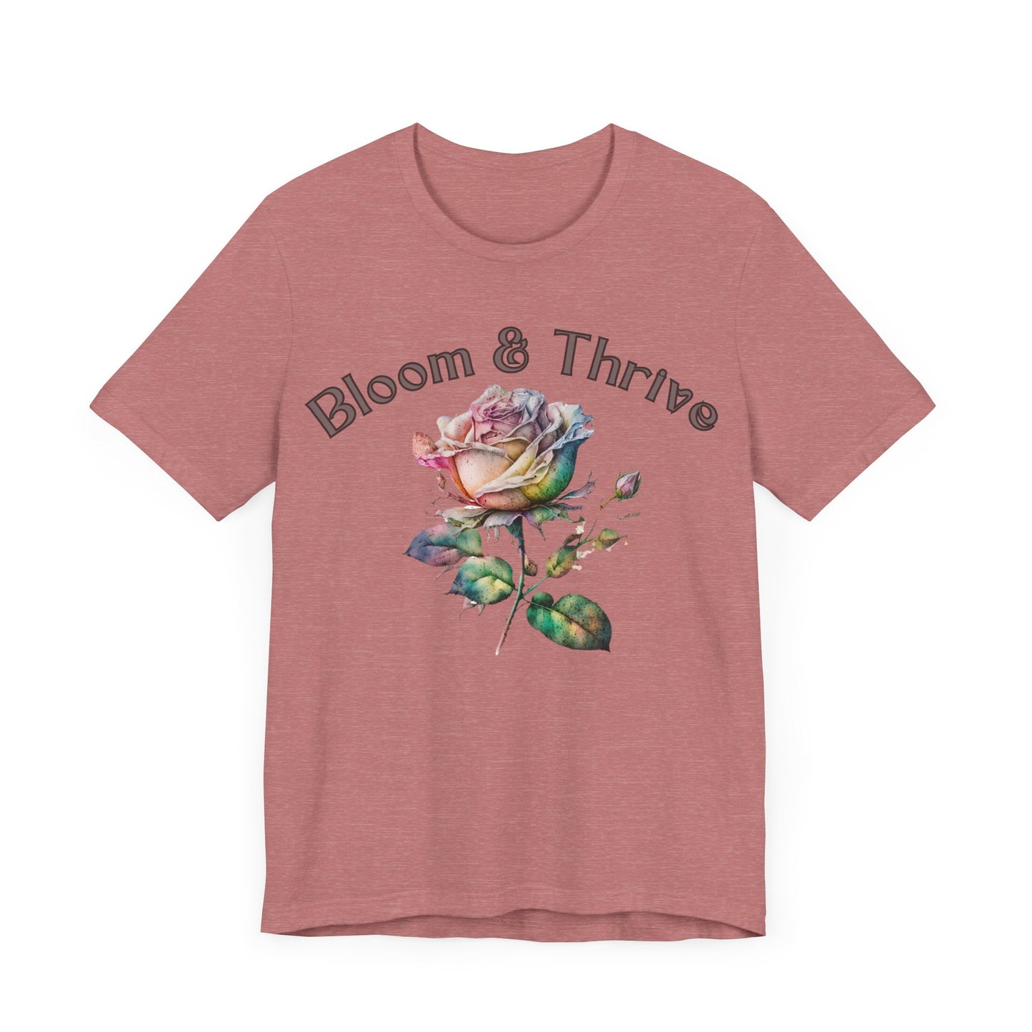 Bloom & Thrive Bella Canvas Unisex Jersey Short Sleeve Tee