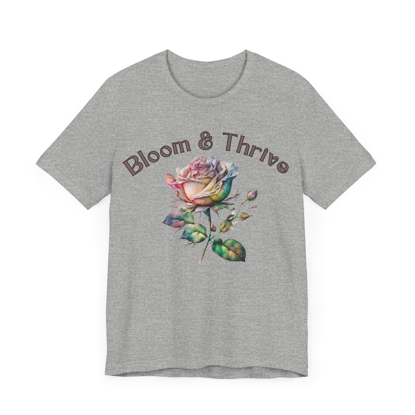 Bloom & Thrive Bella Canvas Unisex Jersey Short Sleeve Tee