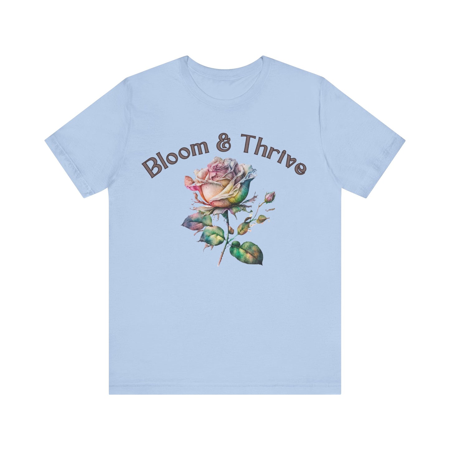 Bloom & Thrive Bella Canvas Unisex Jersey Short Sleeve Tee