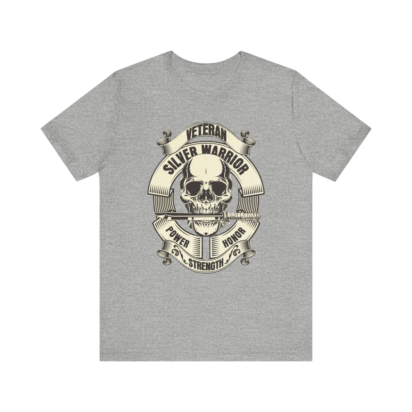 Silver Warrior Veteran Short Sleeve Tee