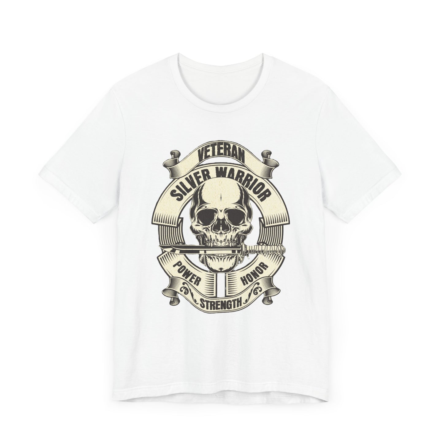 Silver Warrior Veteran Short Sleeve Tee