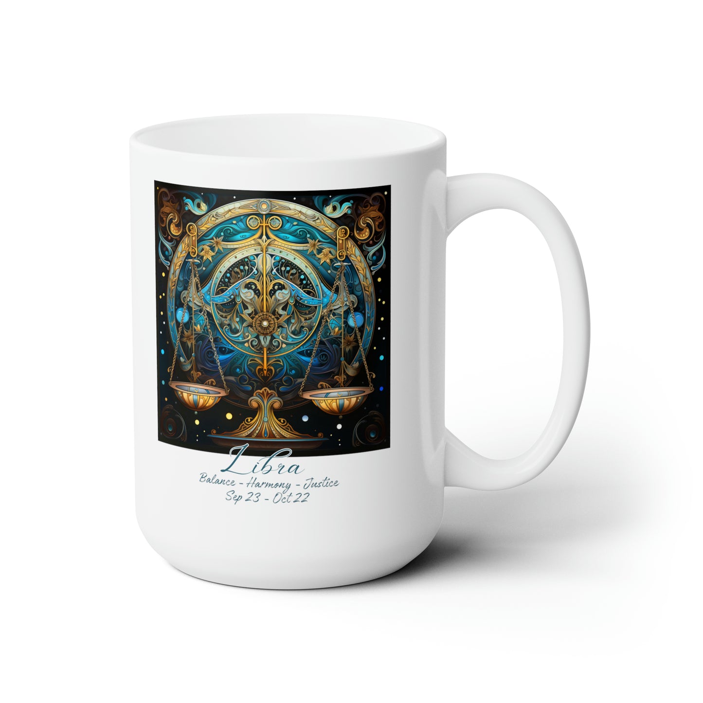 Libra Zodiac 4 Ceramic Mug 15oz