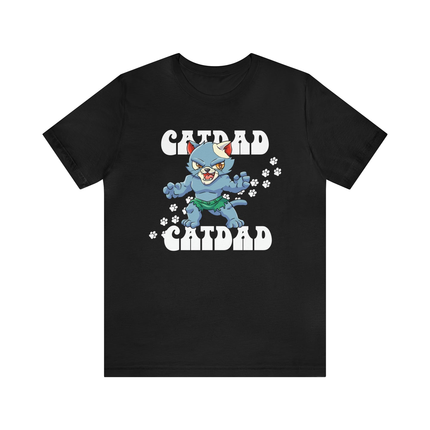 CAT Dad Unisex Jersey Short Sleeve Tee