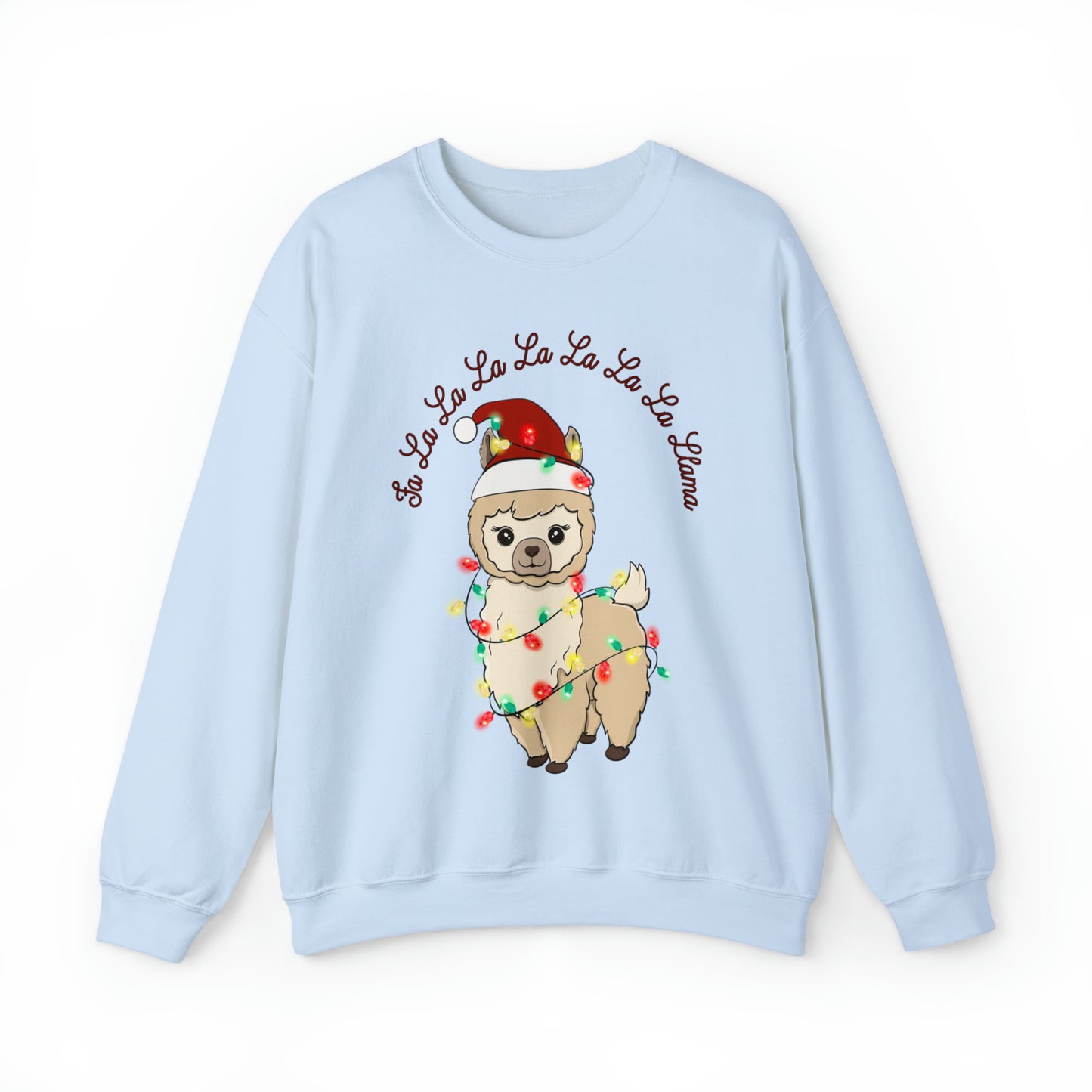 Christmas Llama Lights Sweatshirt