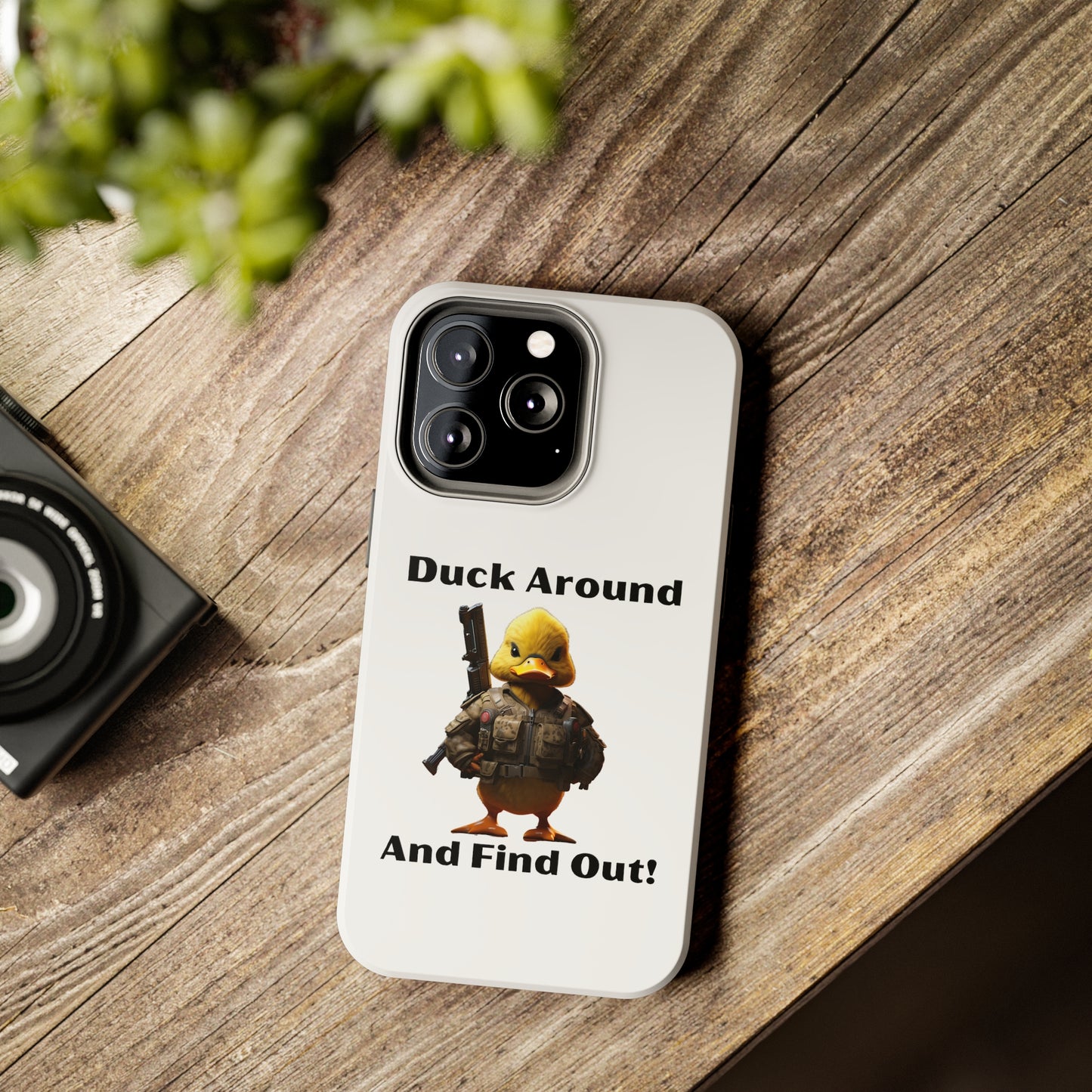 Duck Around Tough iPhone Cases