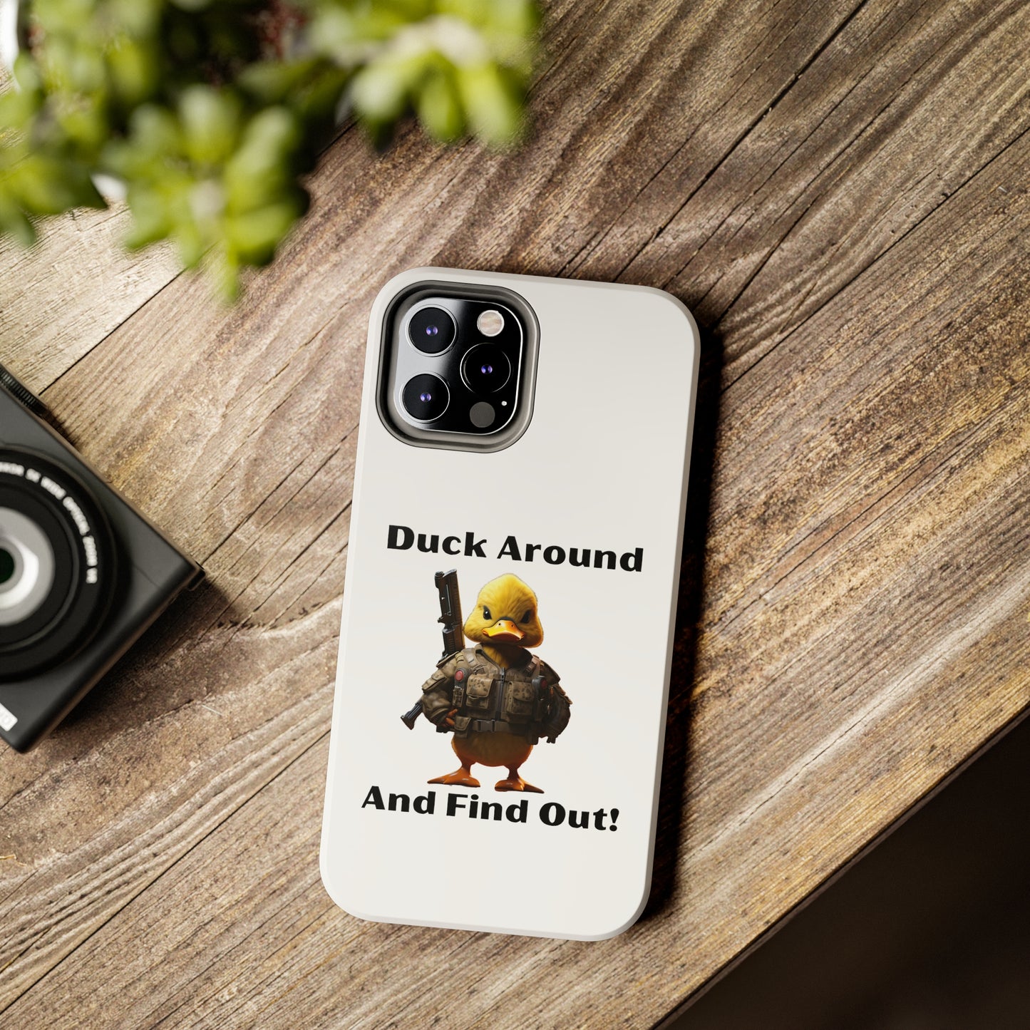 Duck Around Tough iPhone Cases