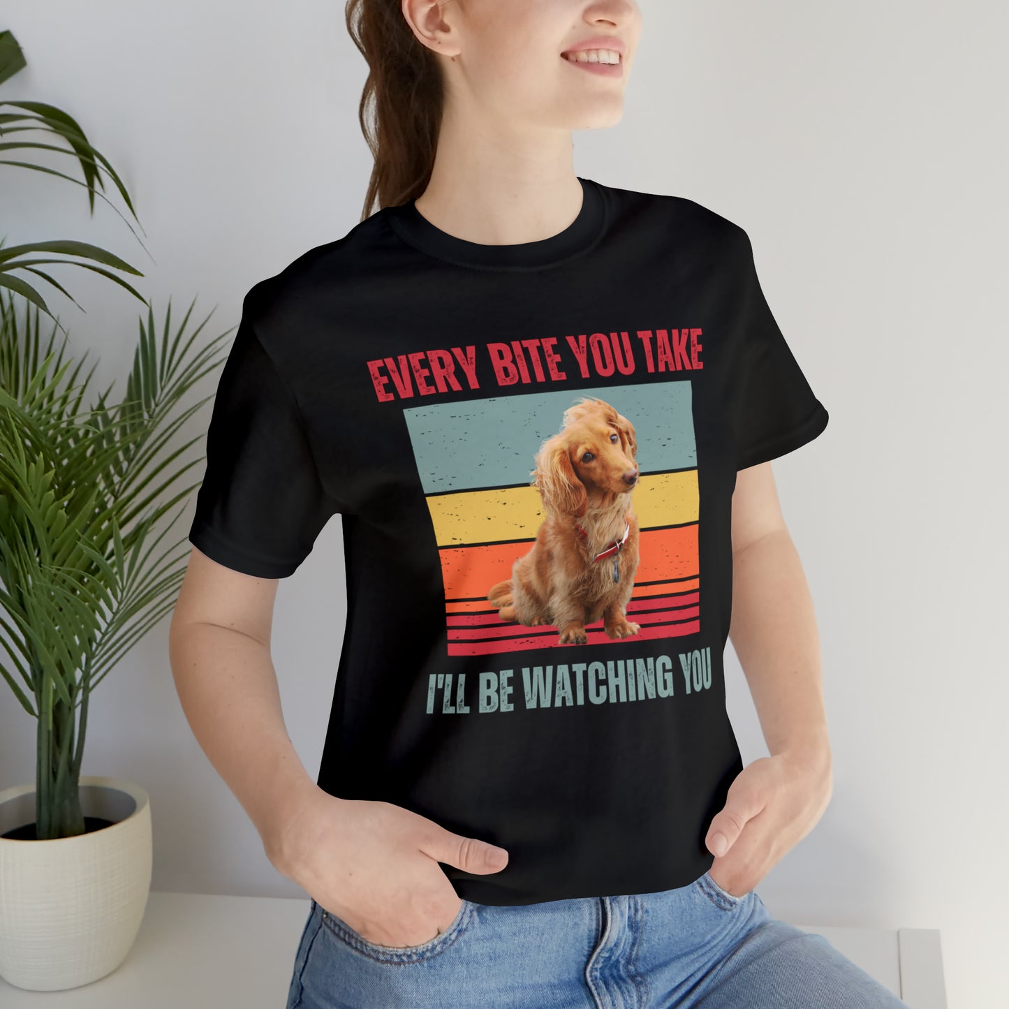 Dog Every Bite Unisex Jersey Short Sleeve Tee