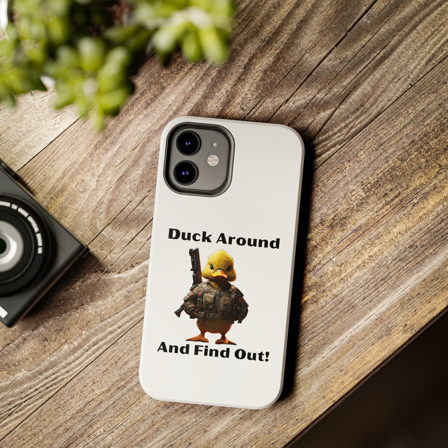 Duck Around Tough iPhone Cases