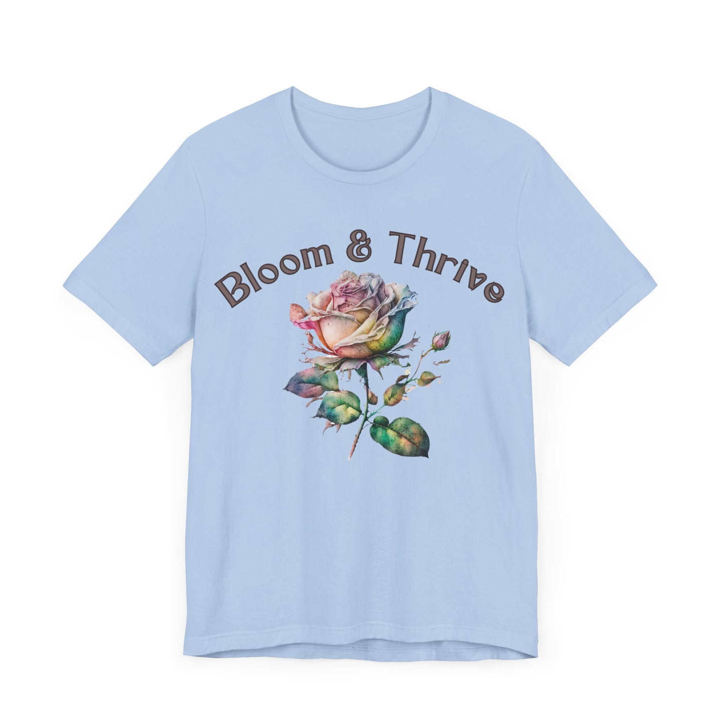 Bloom & Thrive Bella Canvas Unisex Jersey Short Sleeve Tee