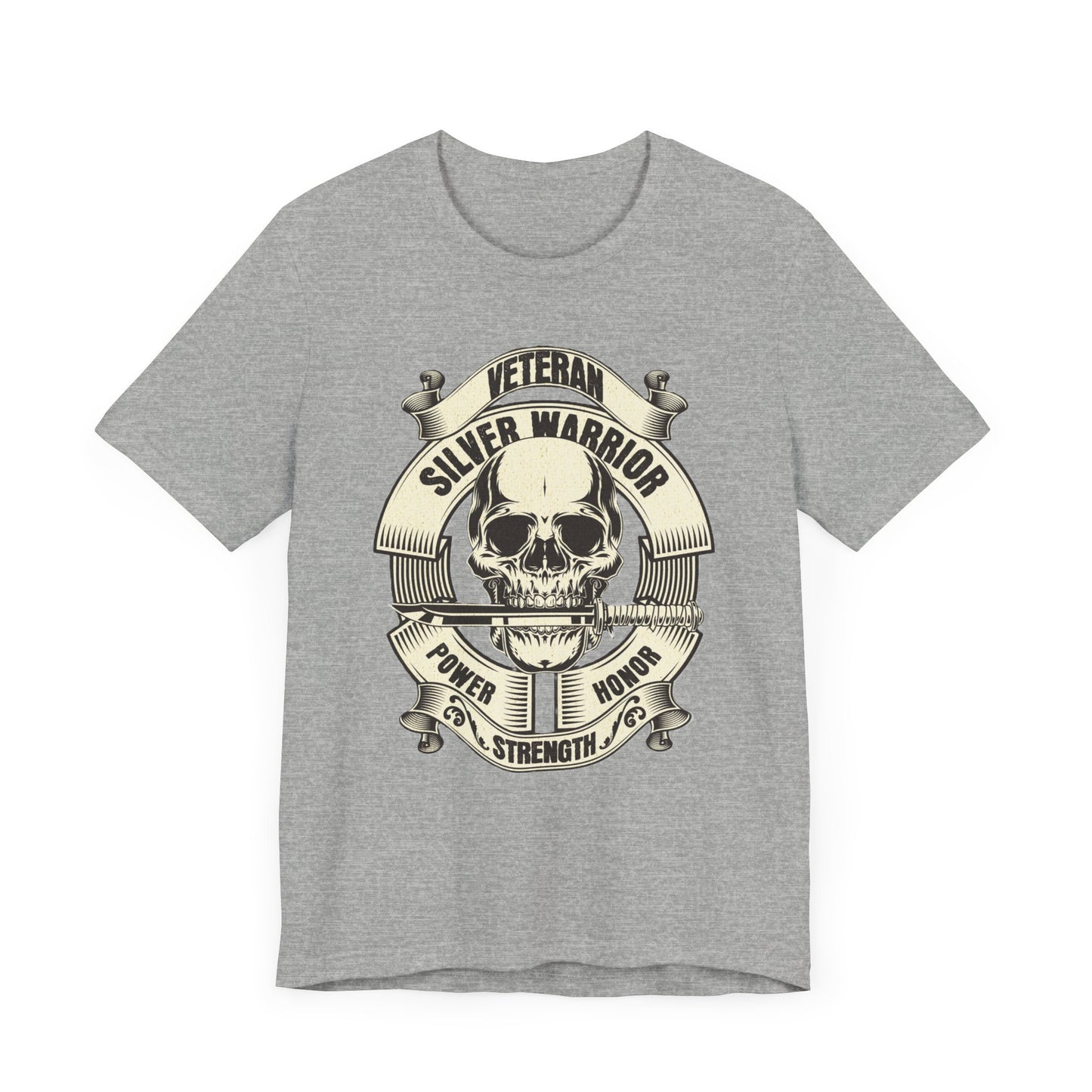 Silver Warrior Veteran Short Sleeve Tee