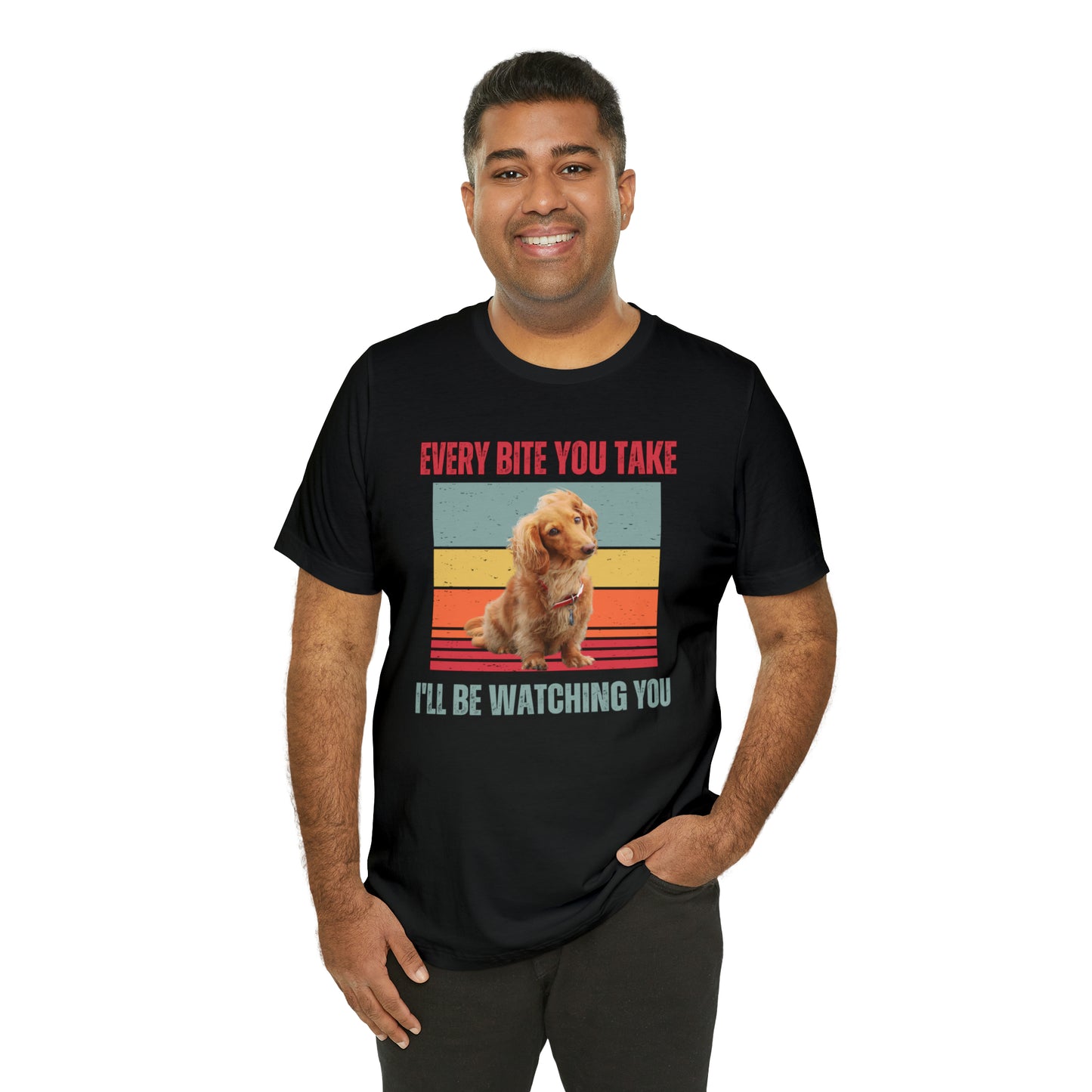 Dog Every Bite Unisex Jersey Short Sleeve Tee