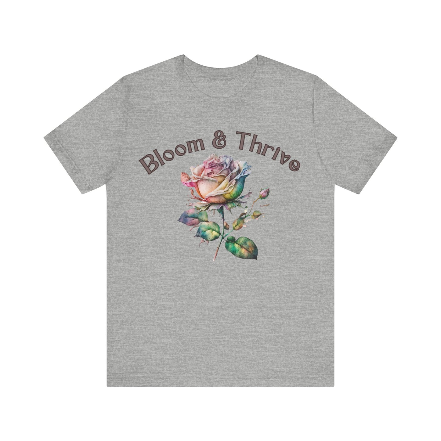 Bloom & Thrive Bella Canvas Unisex Jersey Short Sleeve Tee