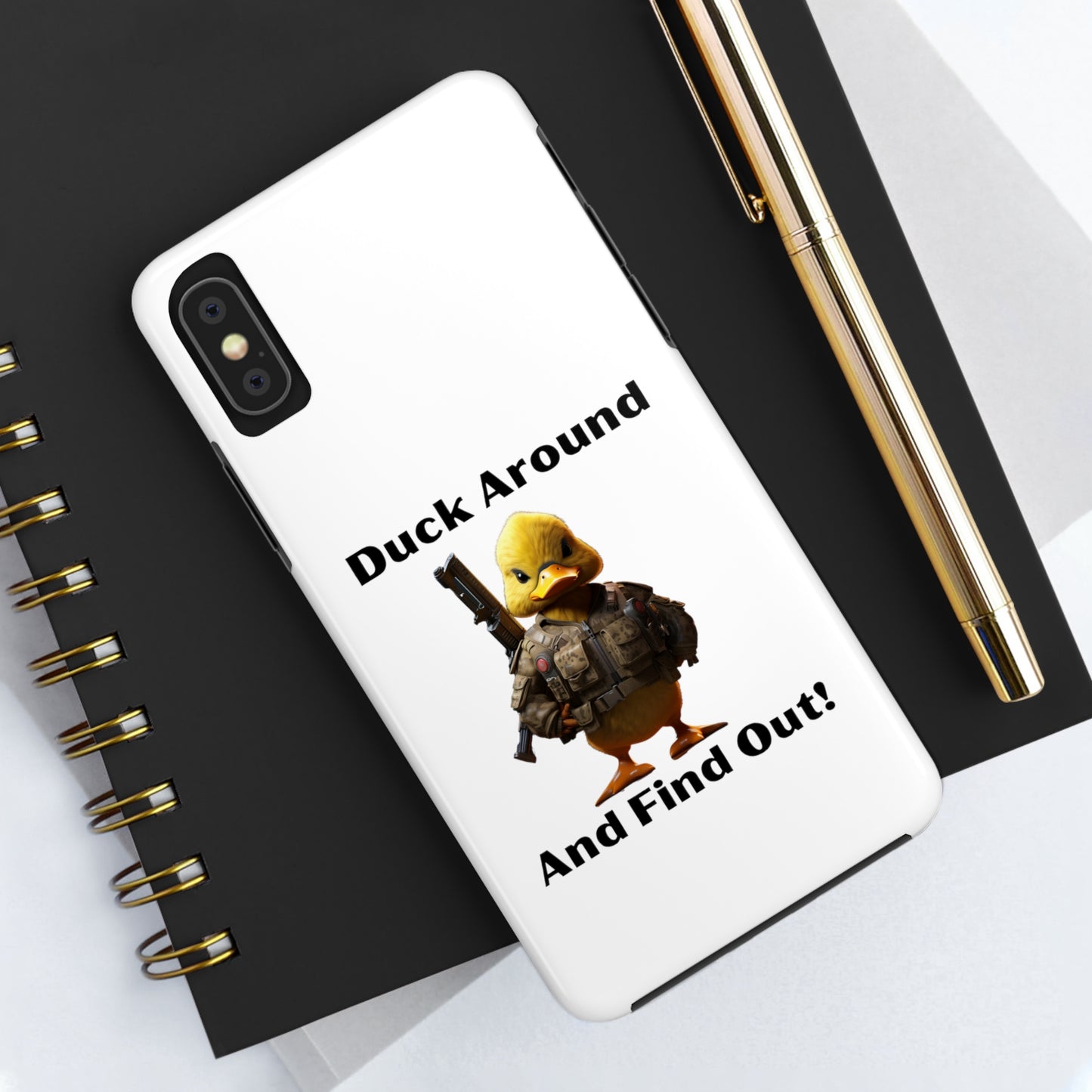 Duck Around Tough iPhone Cases