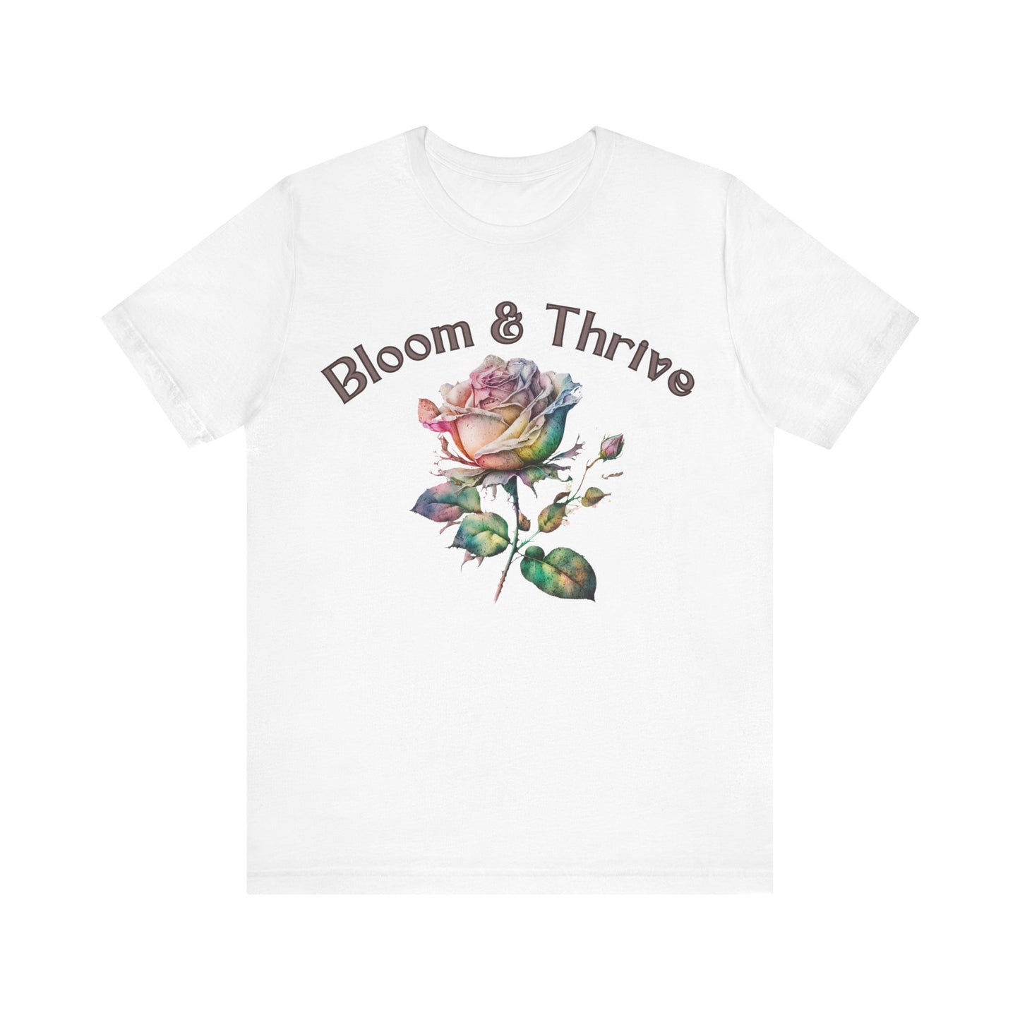 Bloom & Thrive Bella Canvas Unisex Jersey Short Sleeve Tee