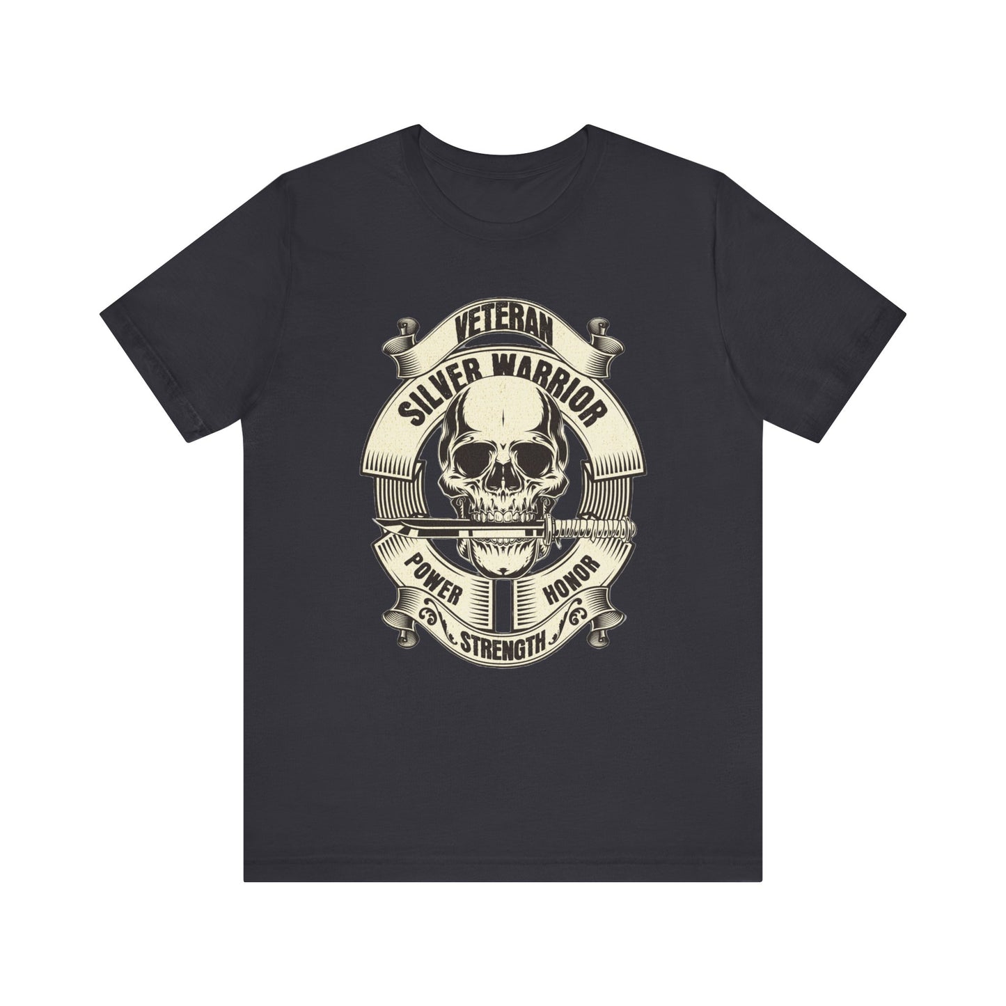 Silver Warrior Veteran Short Sleeve Tee