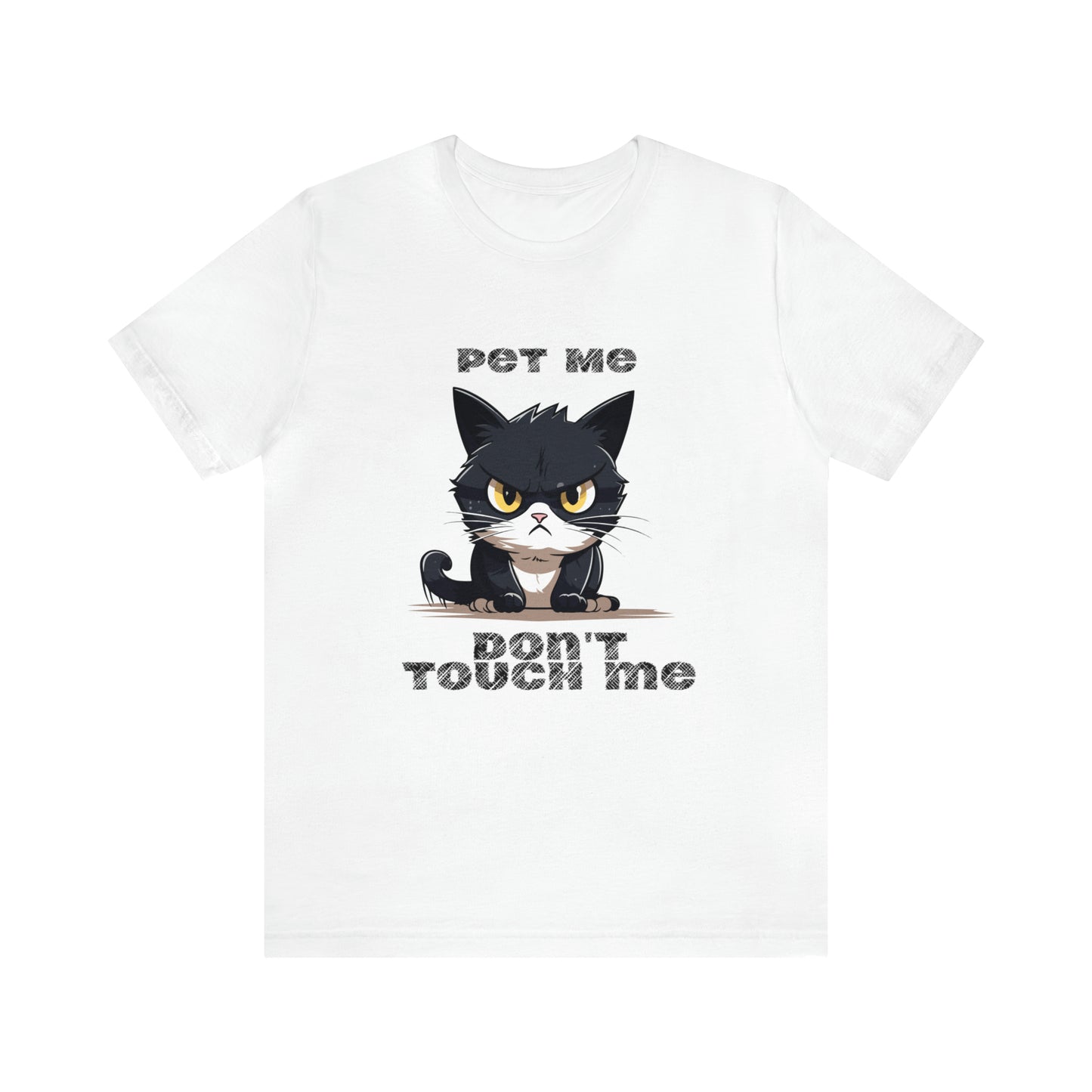 Pet Me Cat shirt Unisex Jersey Short Sleeve Tee