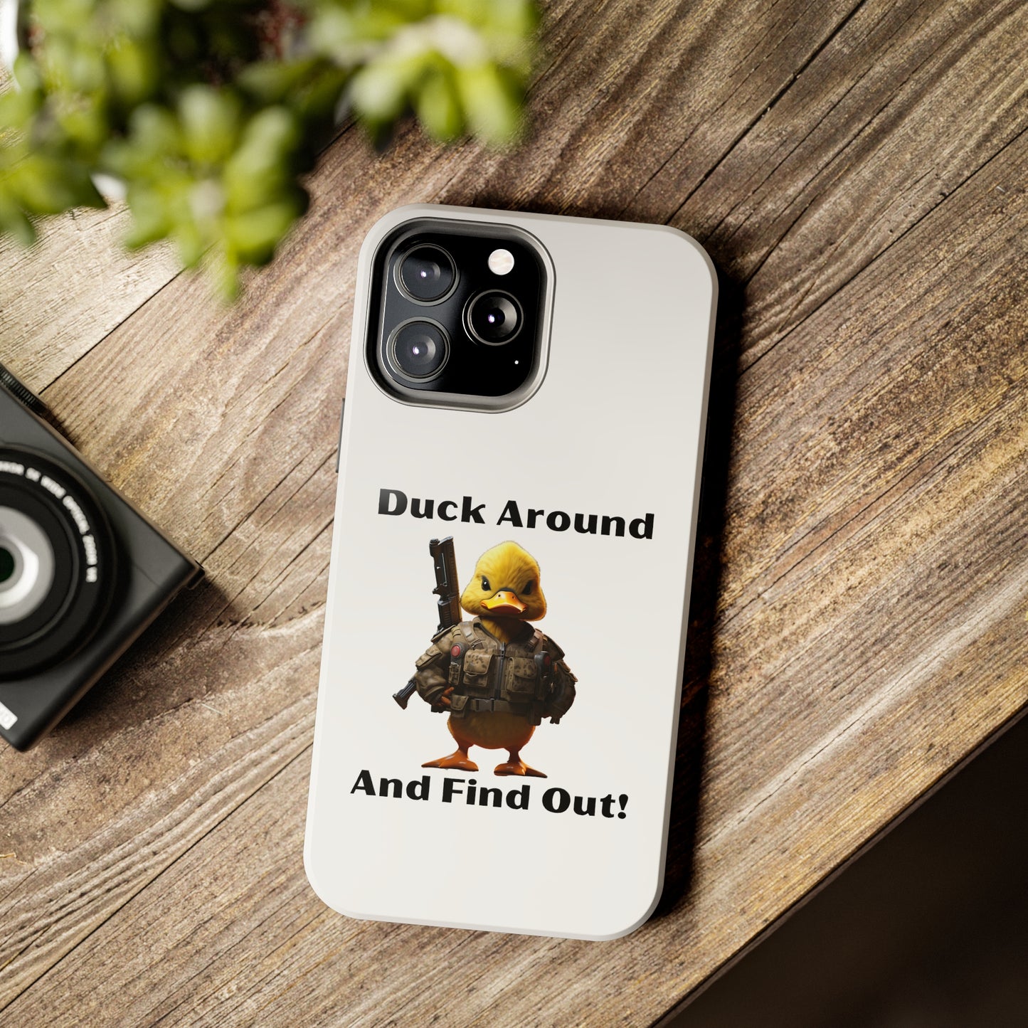 Duck Around Tough iPhone Cases