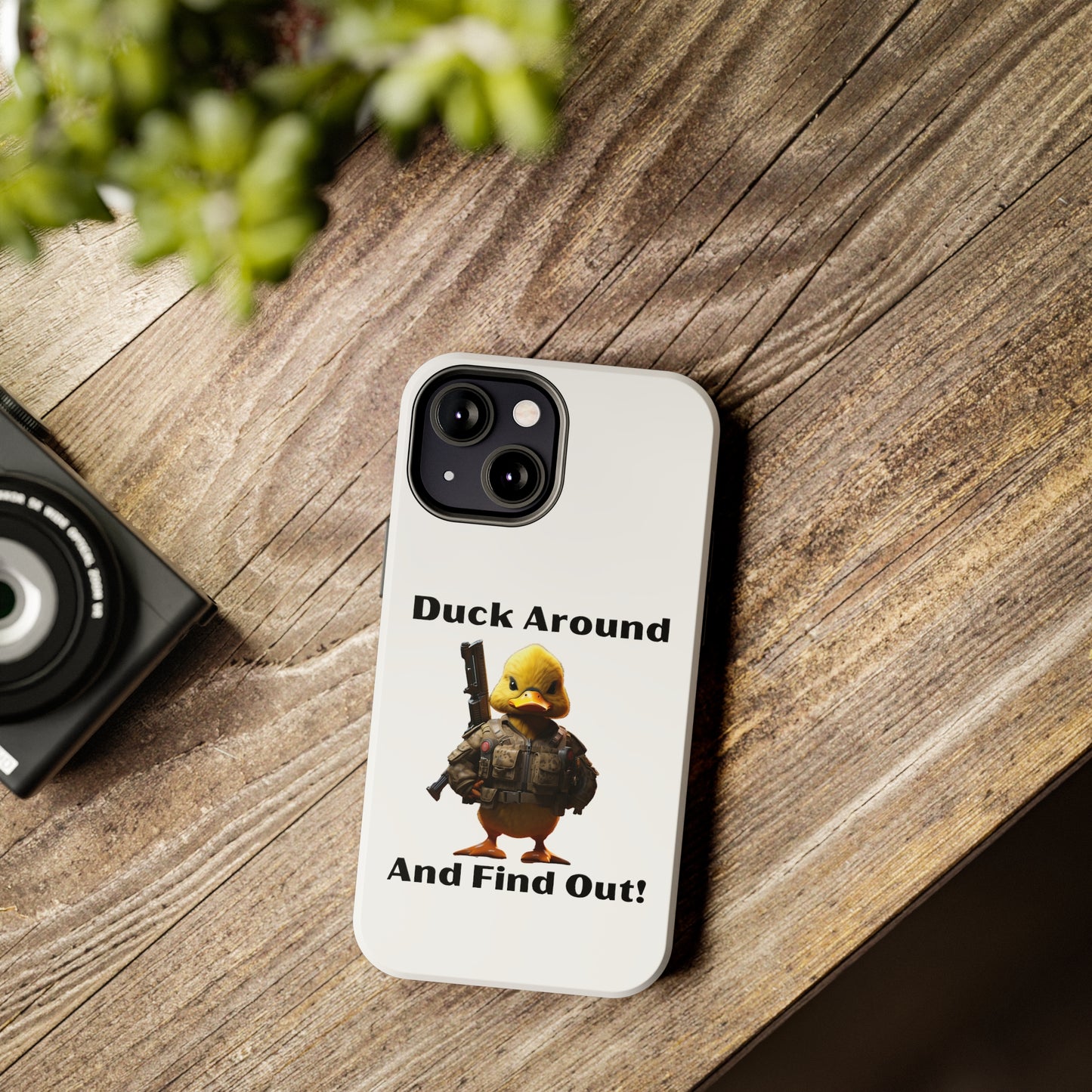 Duck Around Tough iPhone Cases