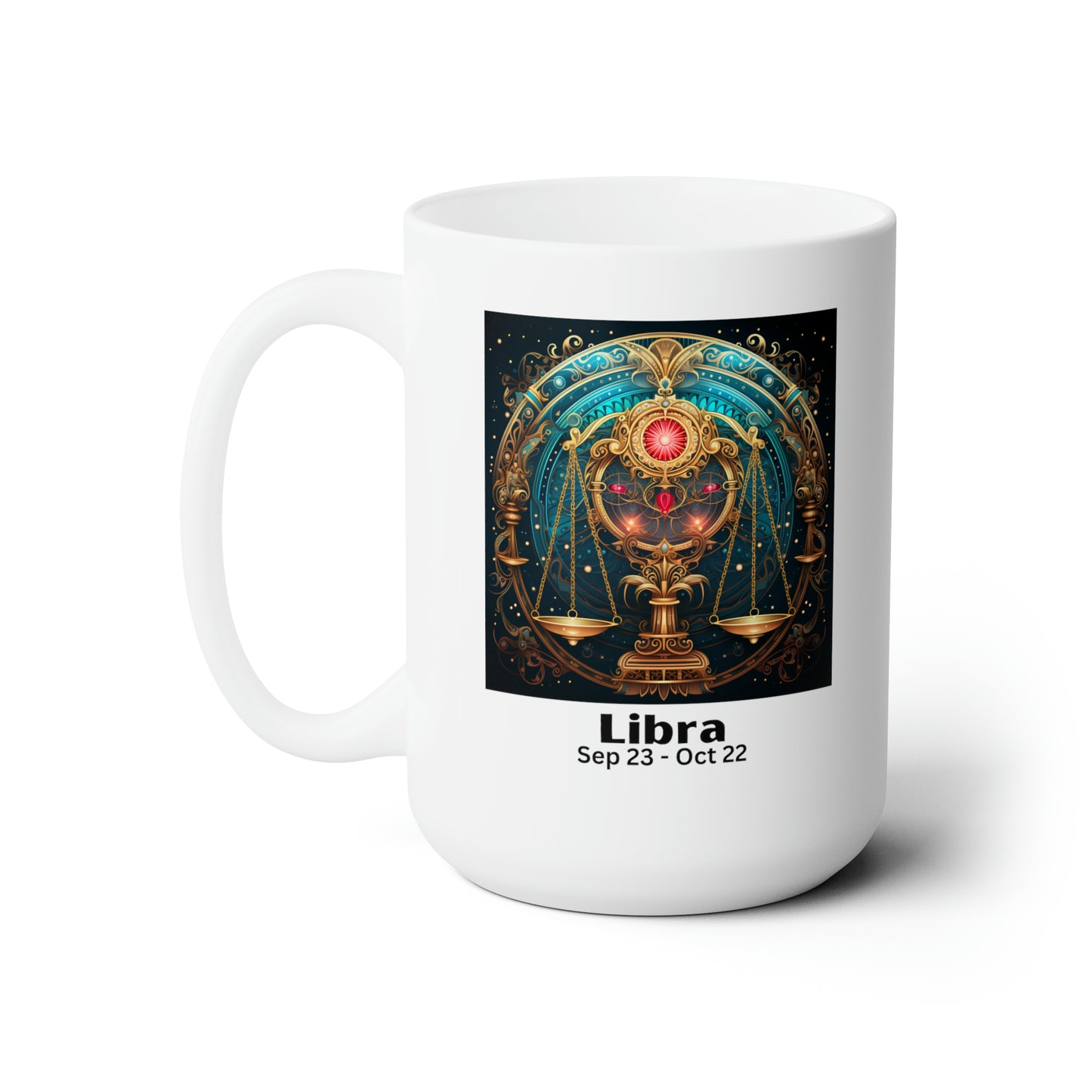 Libra Zodiac 3 Ceramic Mug 15oz