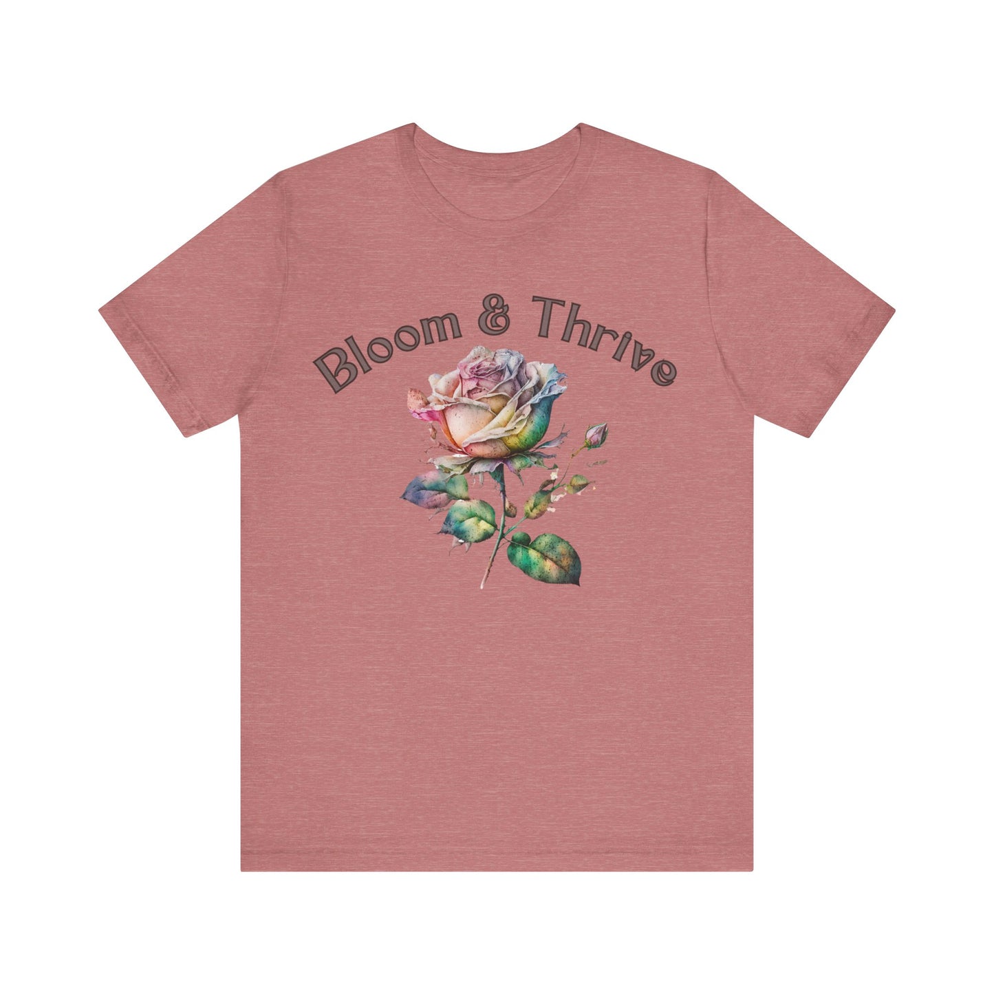 Bloom & Thrive Bella Canvas Unisex Jersey Short Sleeve Tee