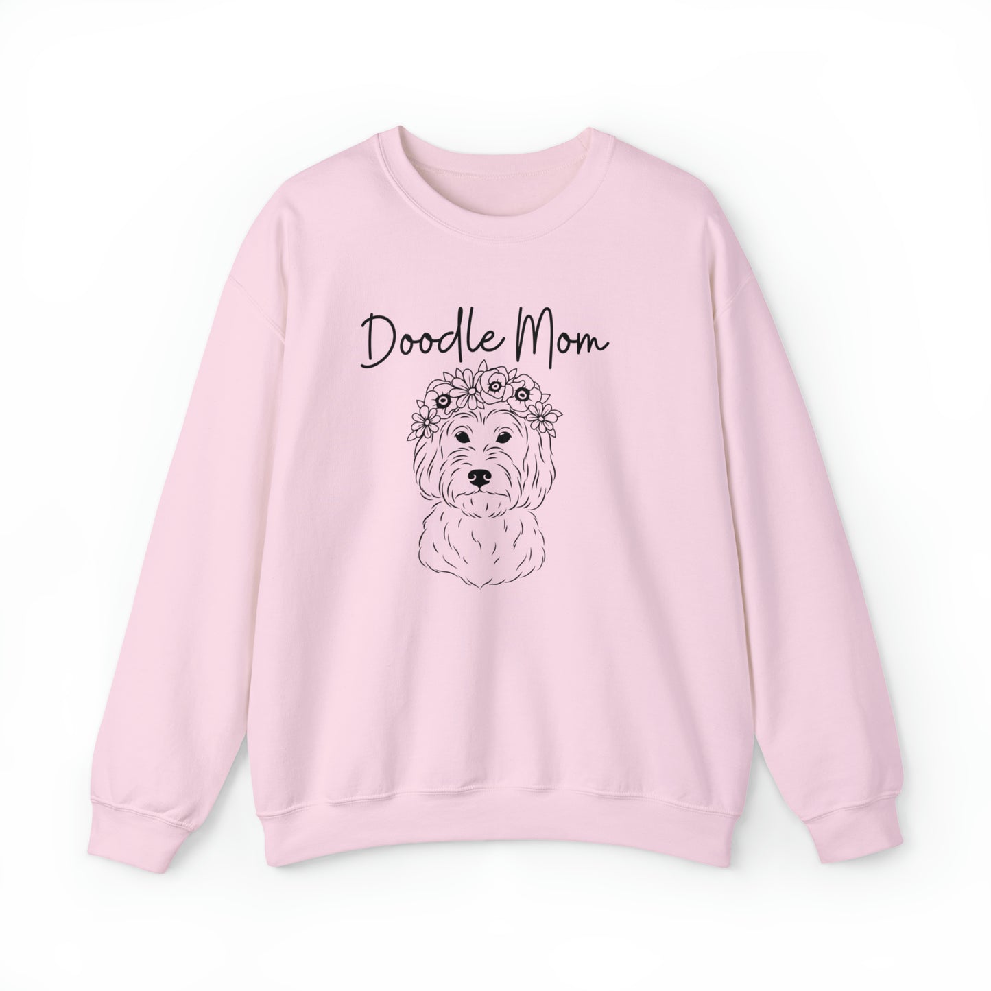 Doodle mom Unisex Heavy Blend™ Crewneck Sweatshirt