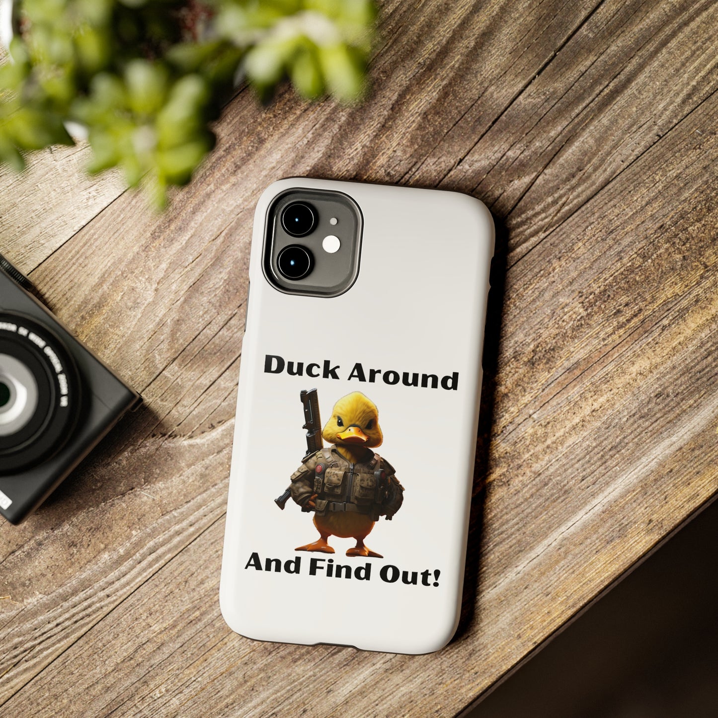 Duck Around Tough iPhone Cases