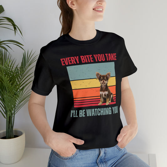 Dog every bite 3 Unisex Jersey Short Sleeve Tee