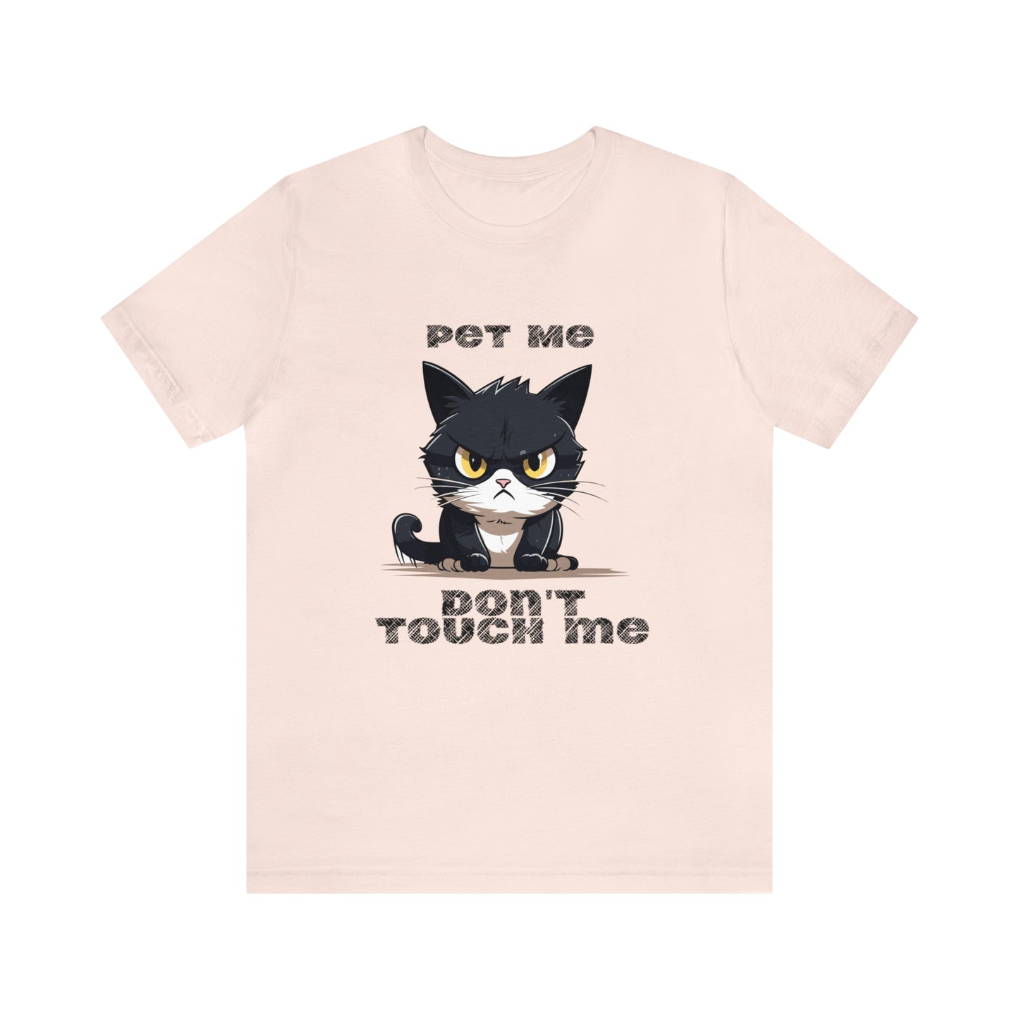 Pet Me Cat shirt Unisex Jersey Short Sleeve Tee