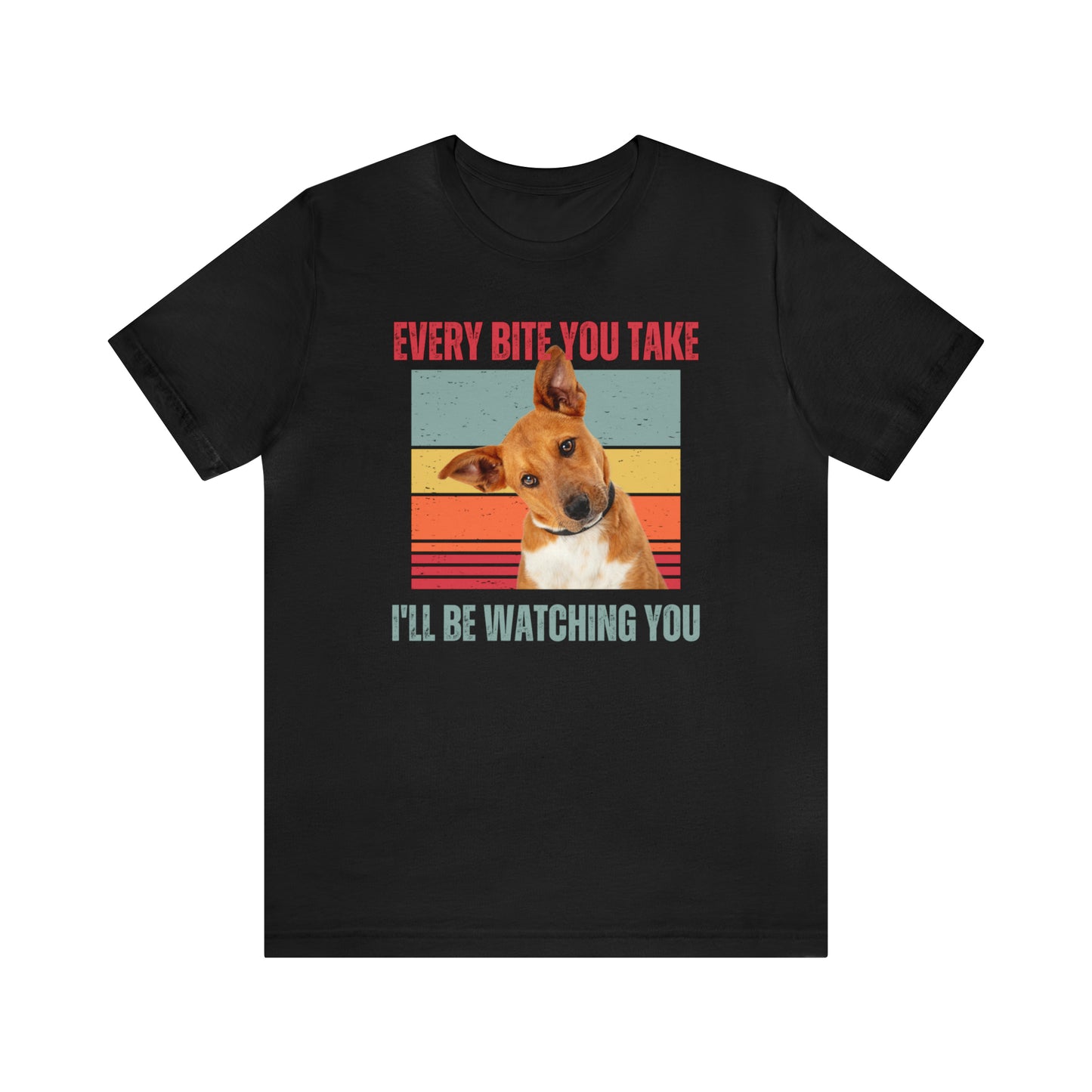 Dog Every bite 2Unisex Jersey Short Sleeve Tee