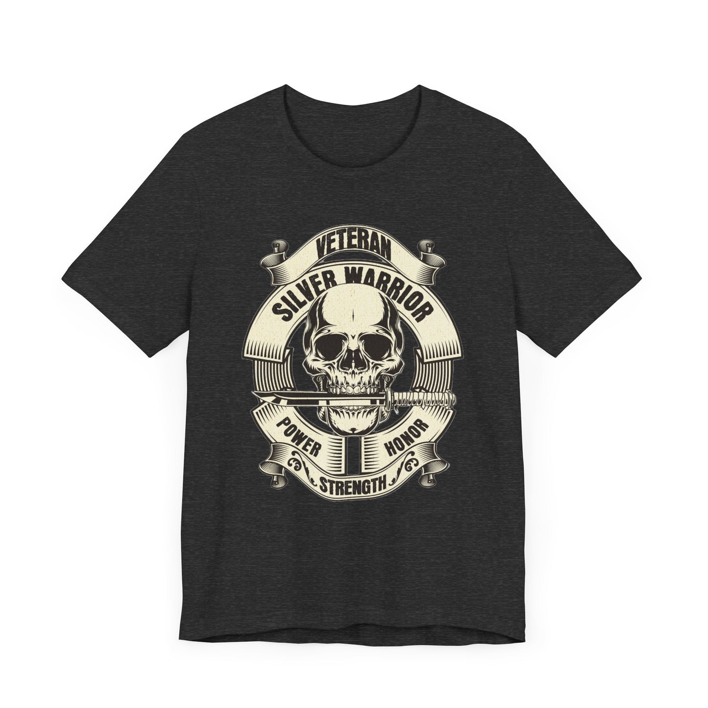 Silver Warrior Veteran Short Sleeve Tee