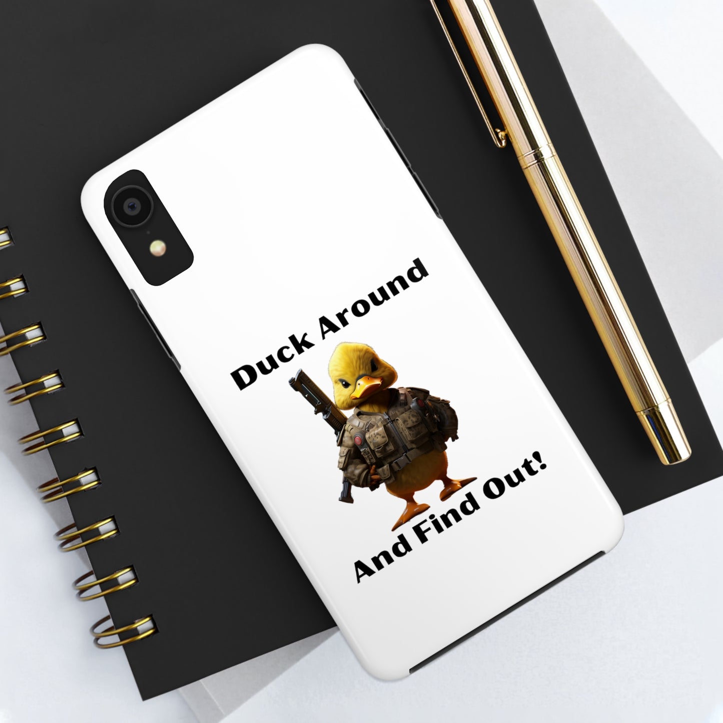 Duck Around Tough iPhone Cases