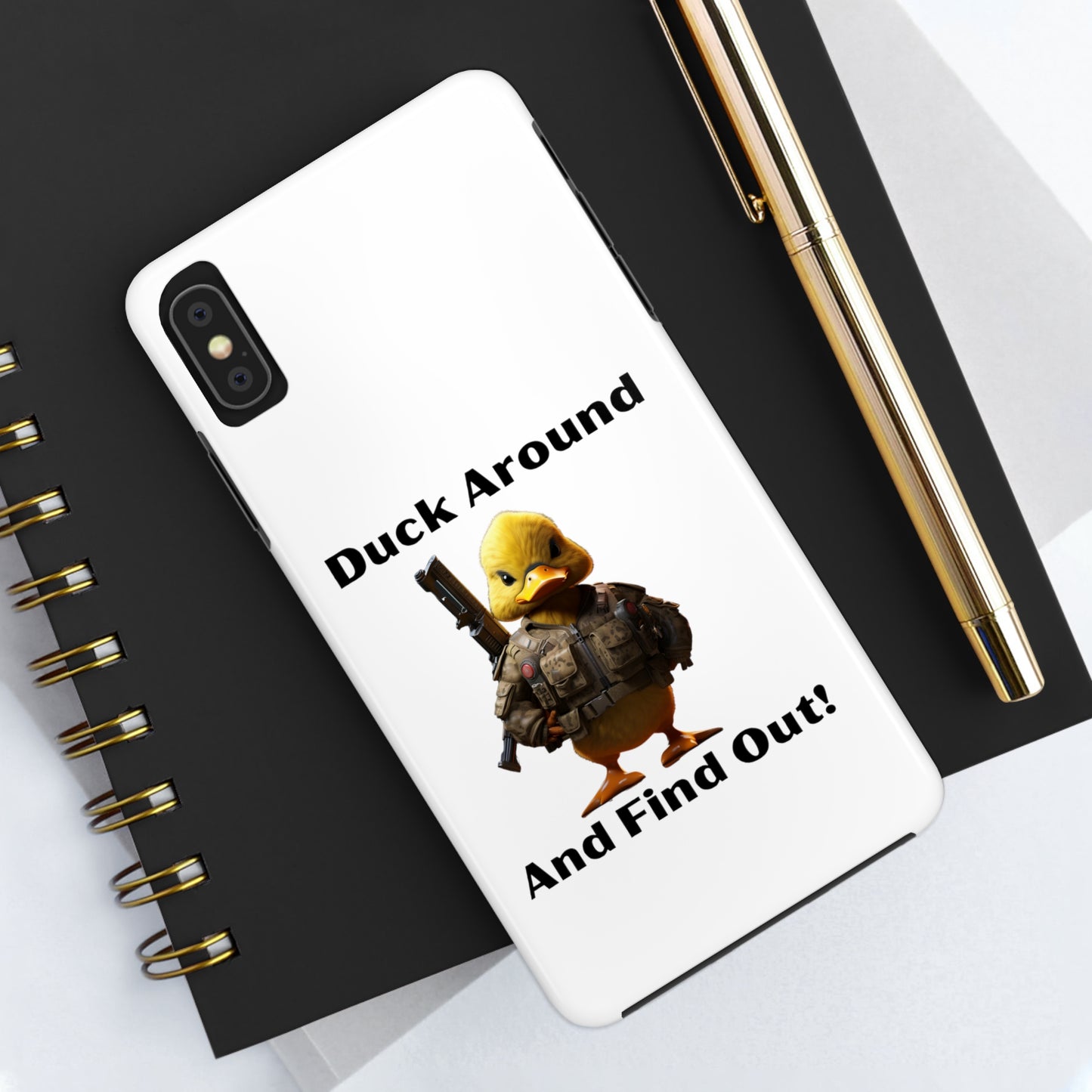 Duck Around Tough iPhone Cases