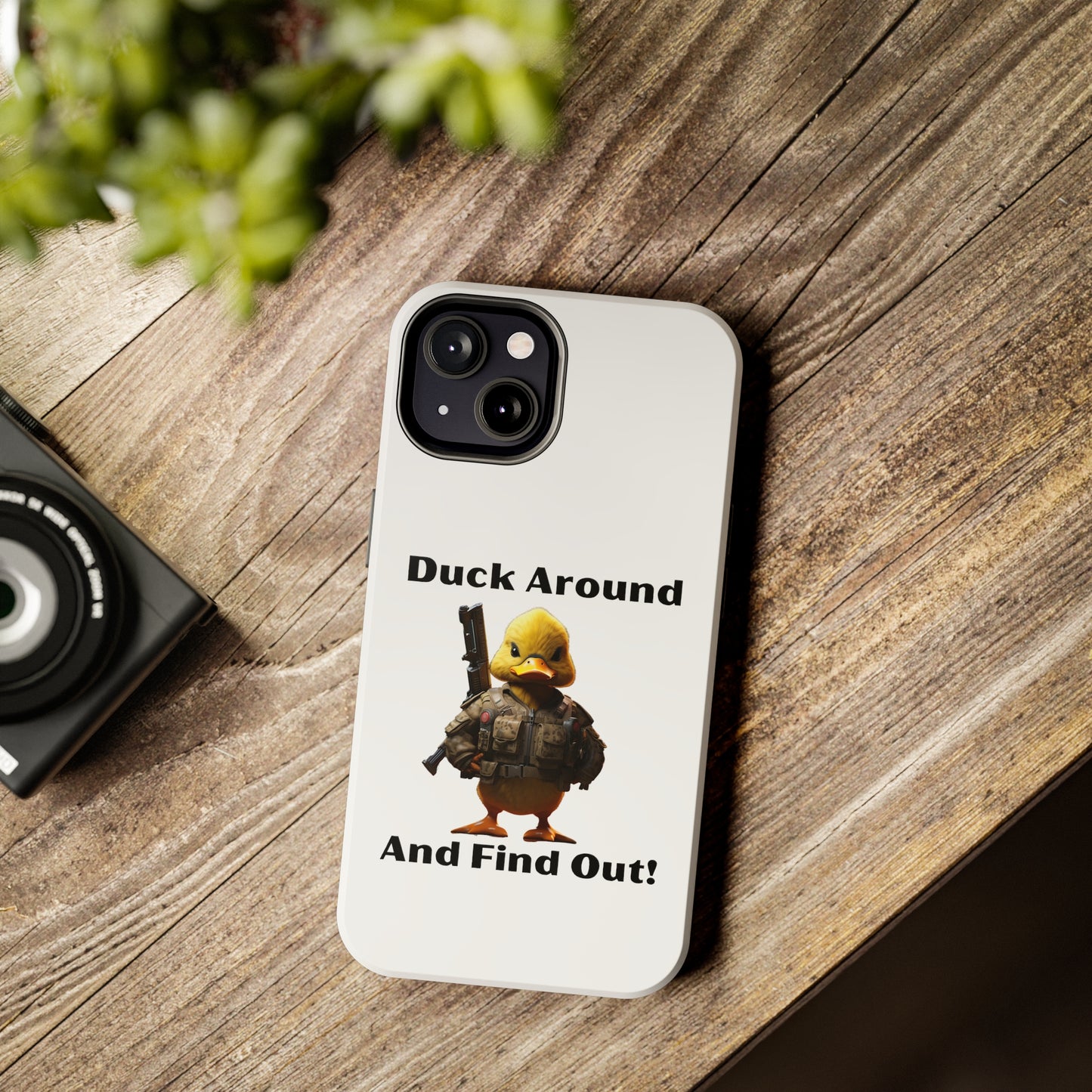 Duck Around Tough iPhone Cases