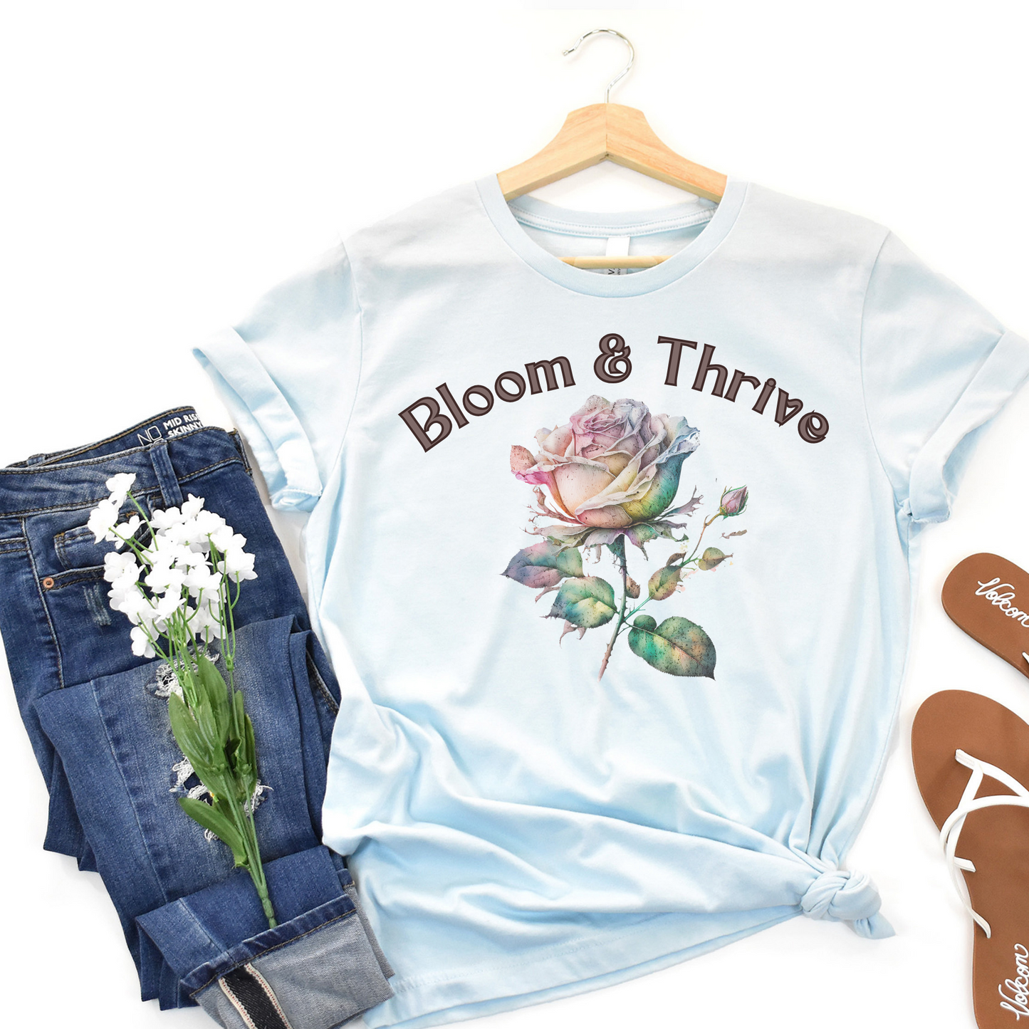 Bloom & Thrive Bella Canvas Unisex Jersey Short Sleeve Tee