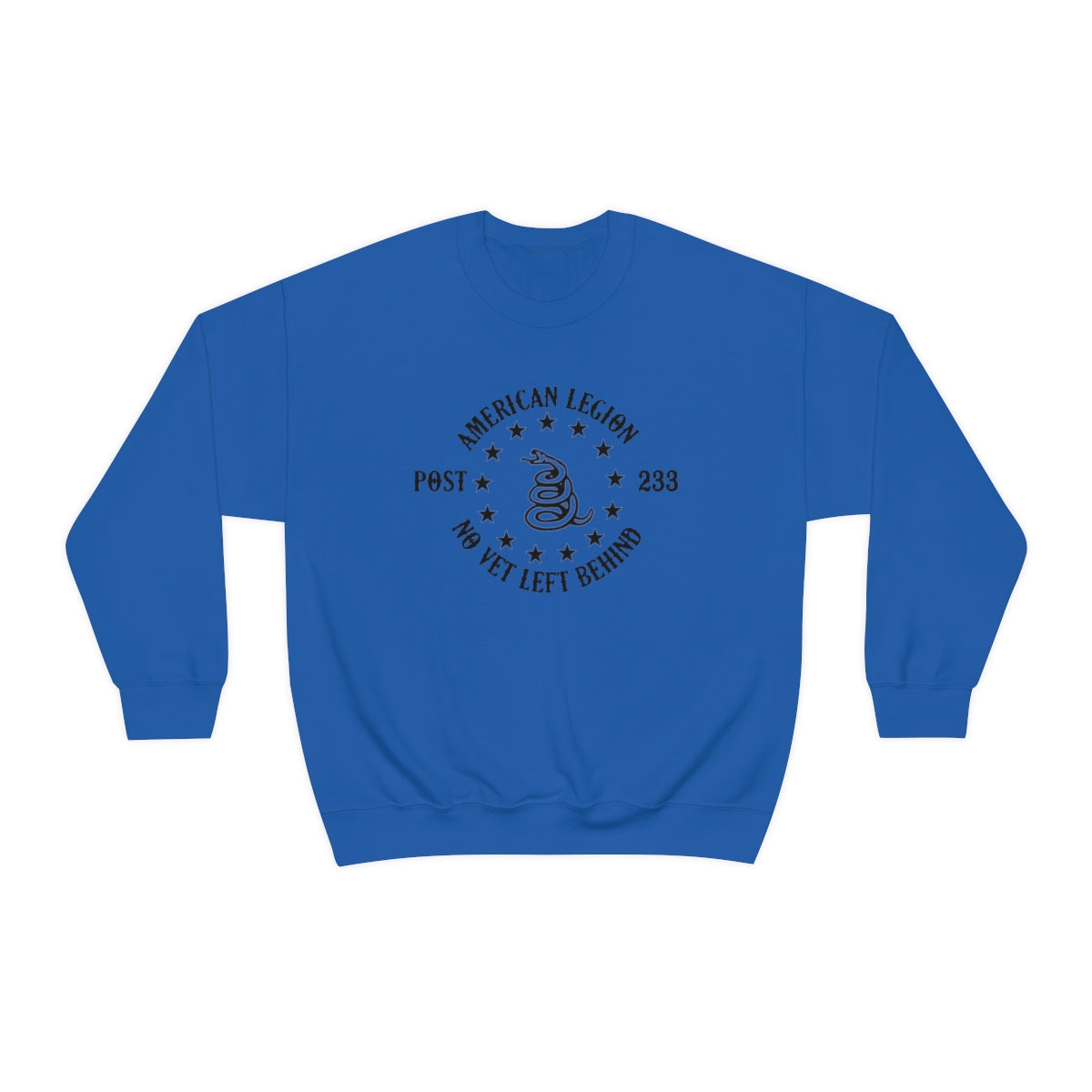 No Vet Left Behind American Legion Post 233 Unisex Heavy Blend™ Crewneck Sweatshirt