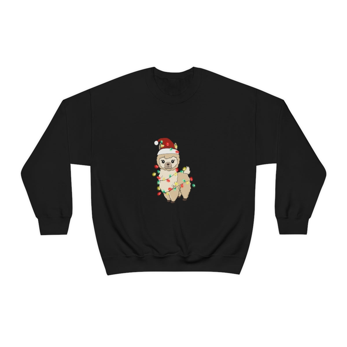 Fa La La La Llama Christmas Holiday Unisex Heavy Blend™ Crewneck Sweatshirt Hoodie